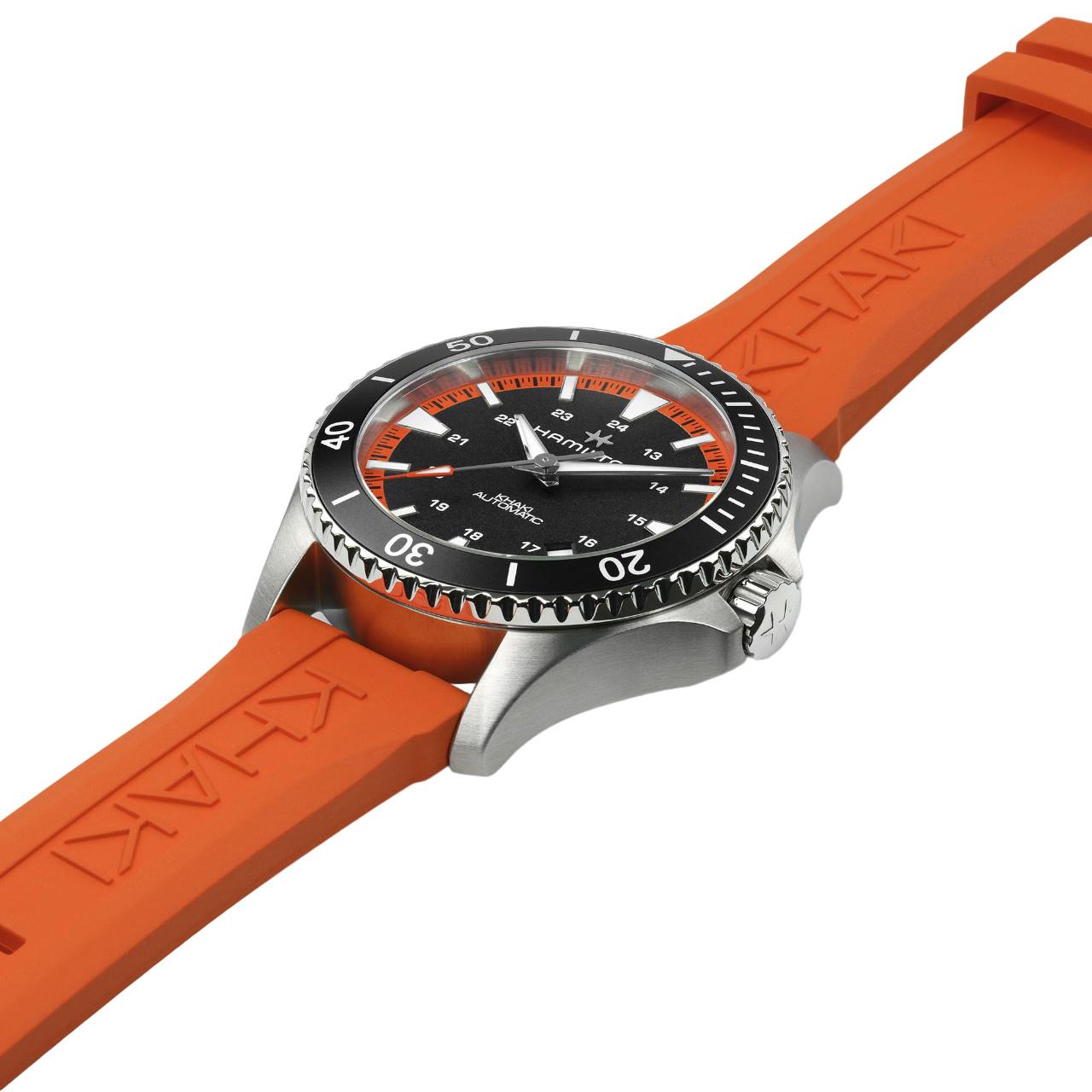 Hamilton Khaki Navy Scuba Automatic Black Dial Men's Watch H82395331