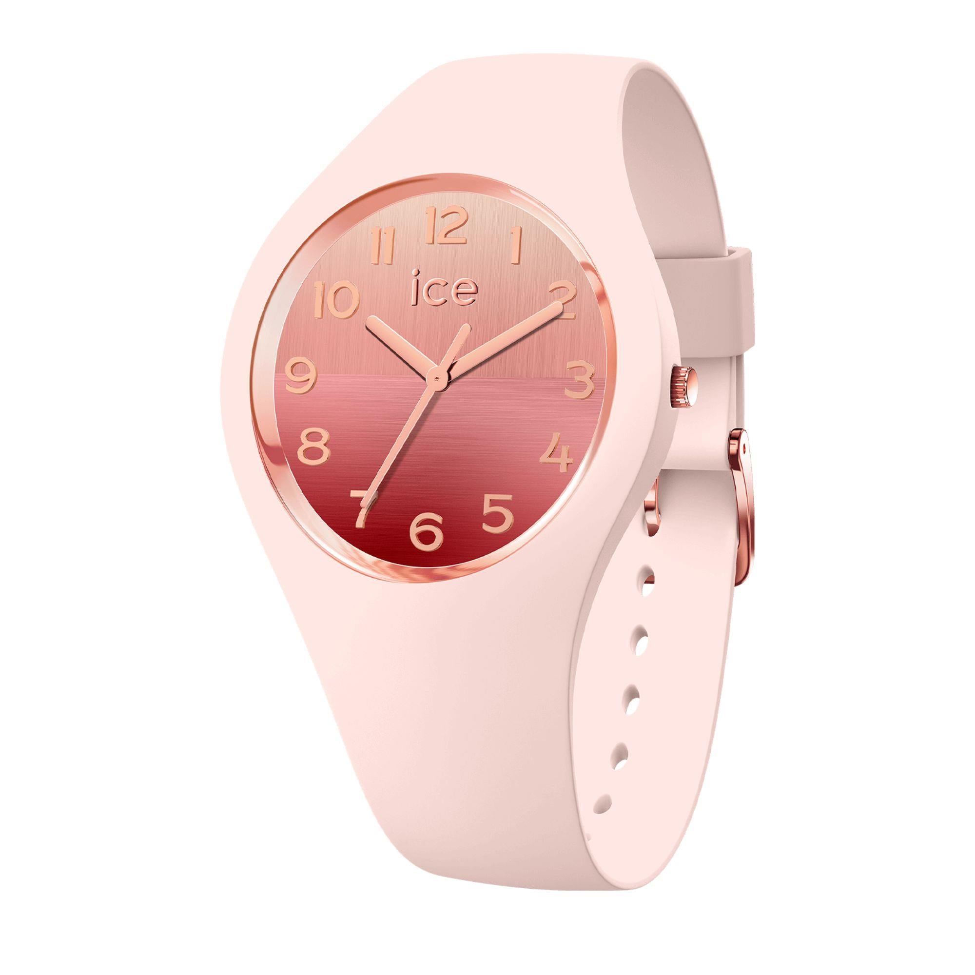 ICE Watch ICE Horizon Nude Gradient Dial Silicone Strap Watch 021361