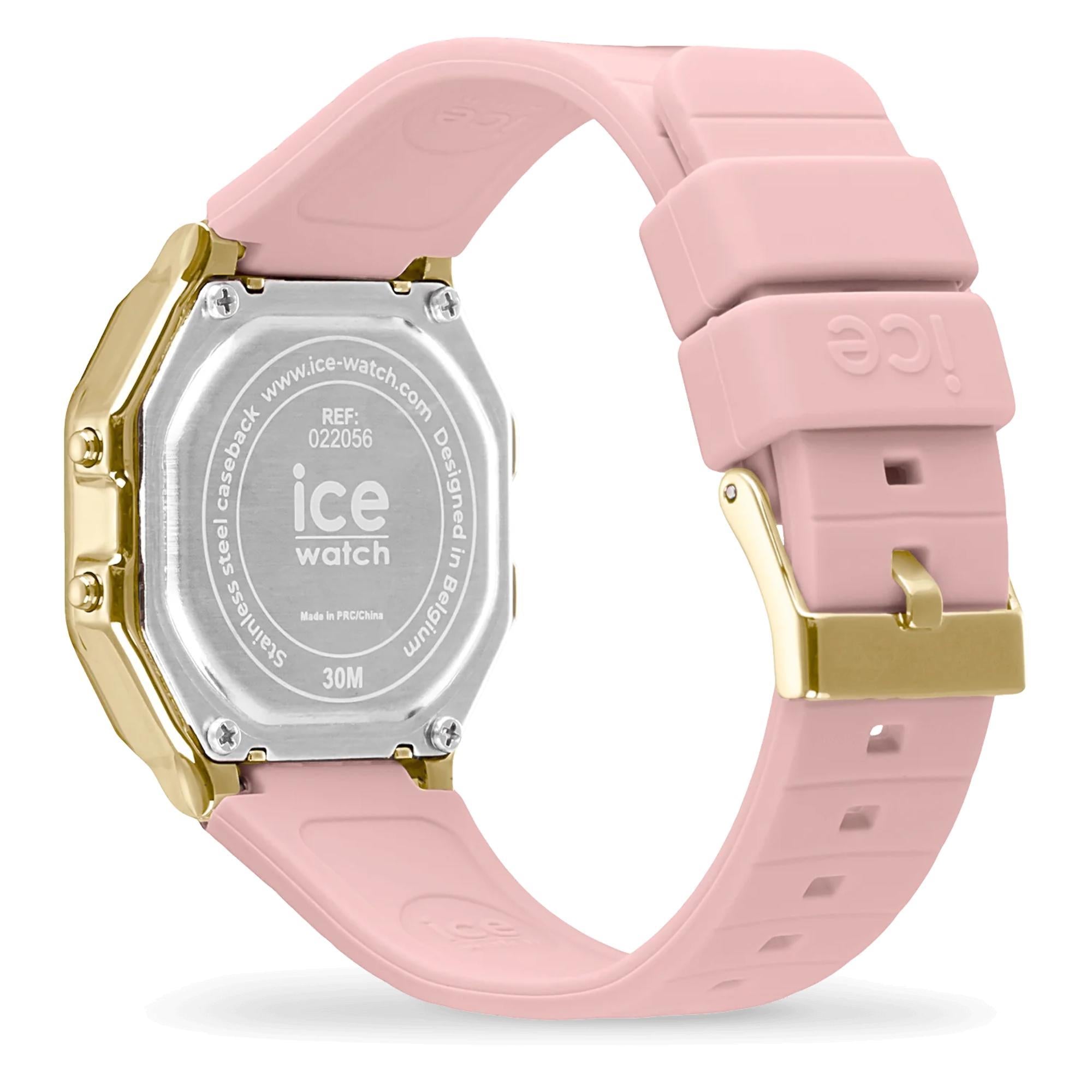 ICE Digit Retro Digital Babyatoutprix Pink Dial Small Strap Women’s Watch 023225