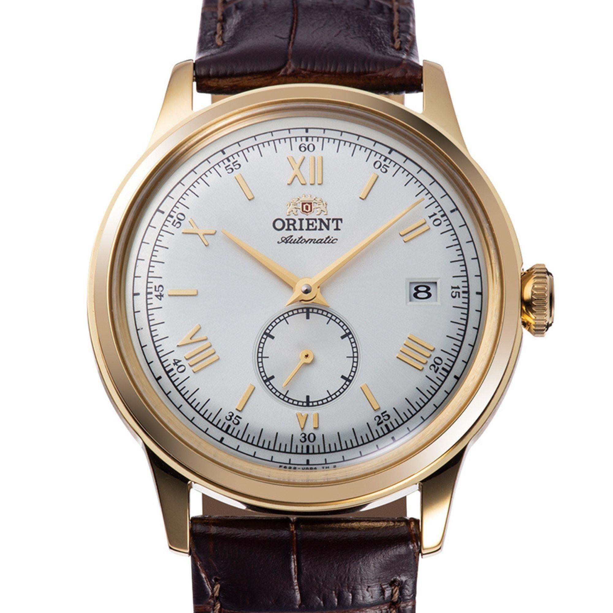Orient Bambino Classic Vintage Style Small Seconds White Dial Men’s Dress Watch RA-AP0106S30B