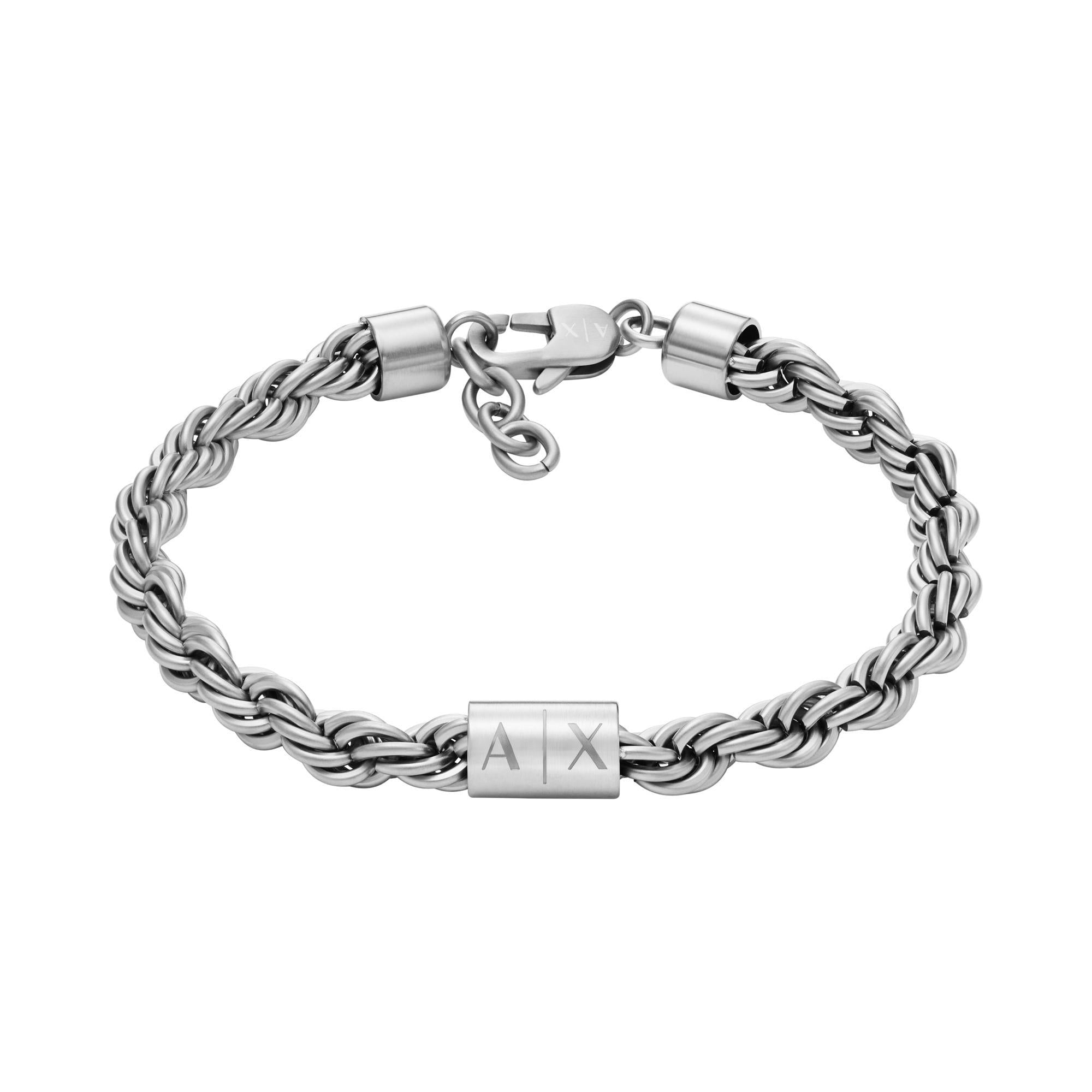 Armani Exchange Stainless Steel Chain Men’s Bracelet AXG0123040