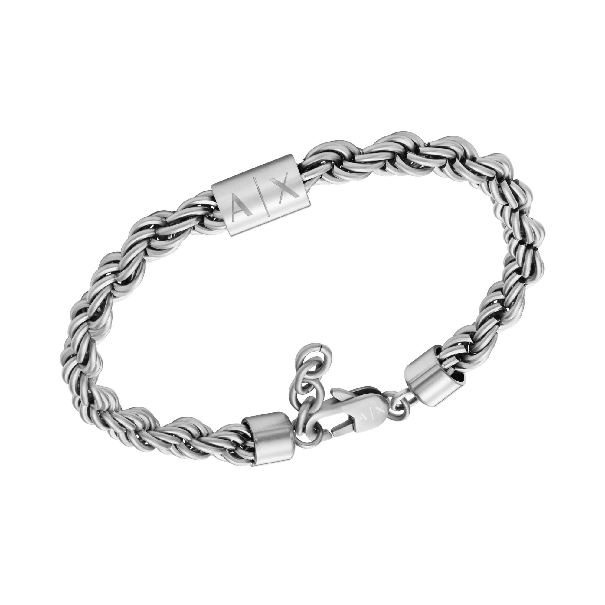 Armani Exchange Stainless Steel Chain Men’s Bracelet AXG0123040