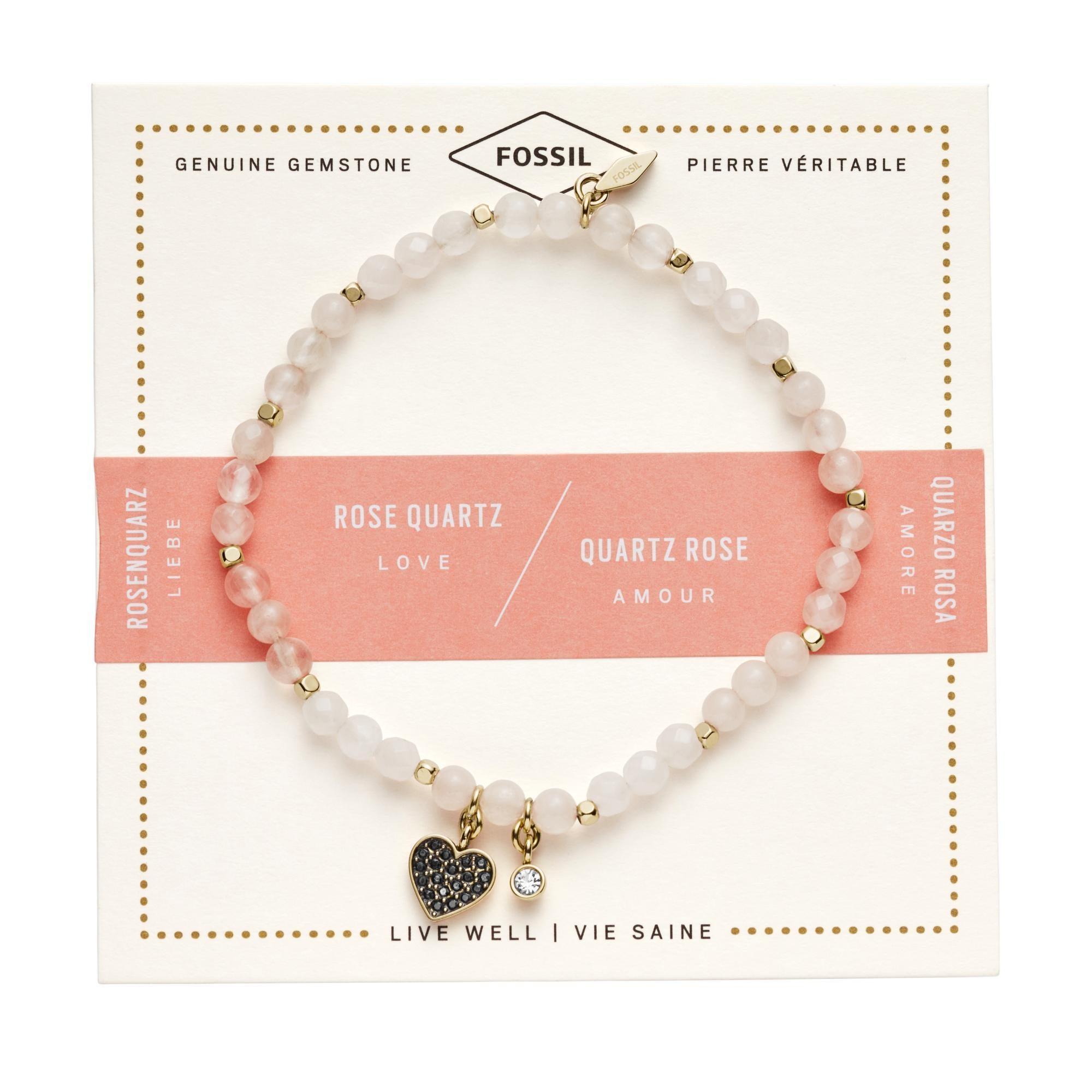 Fossil Rose Quartz Bracelet Women’s JA6922710