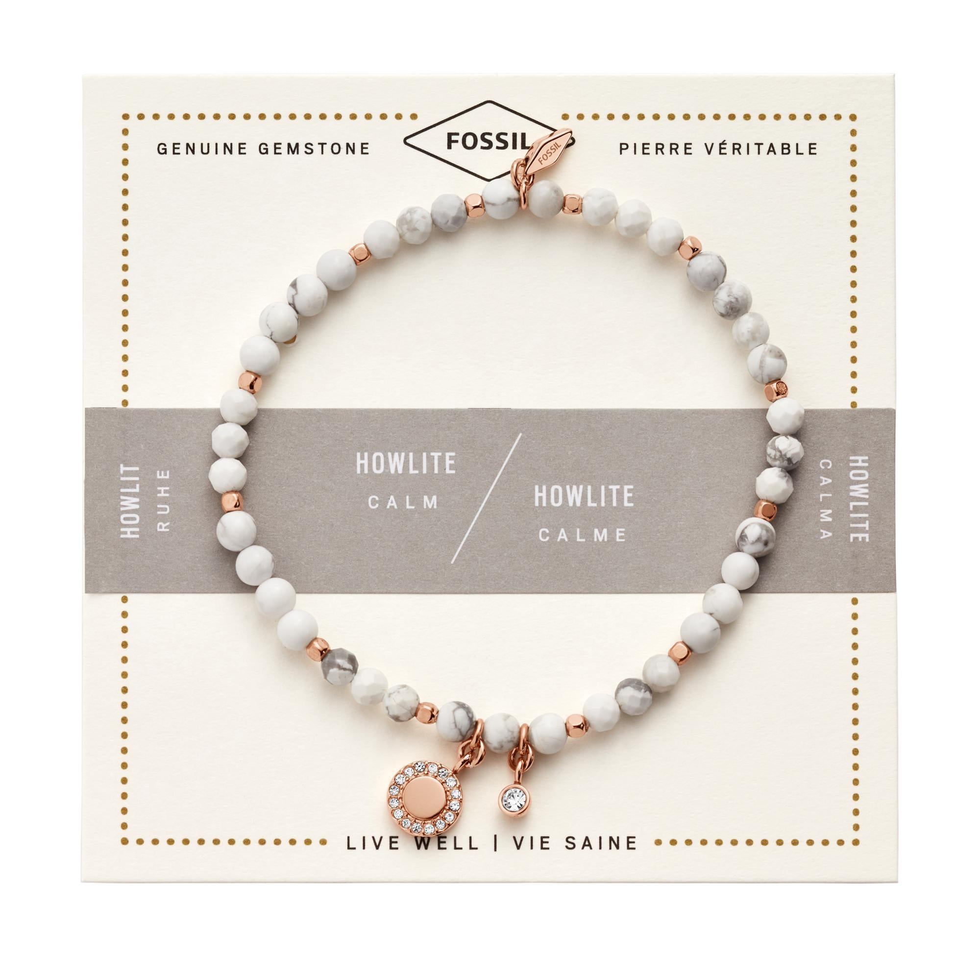 Fossil Howlite Bracelet Women’s JA6934791