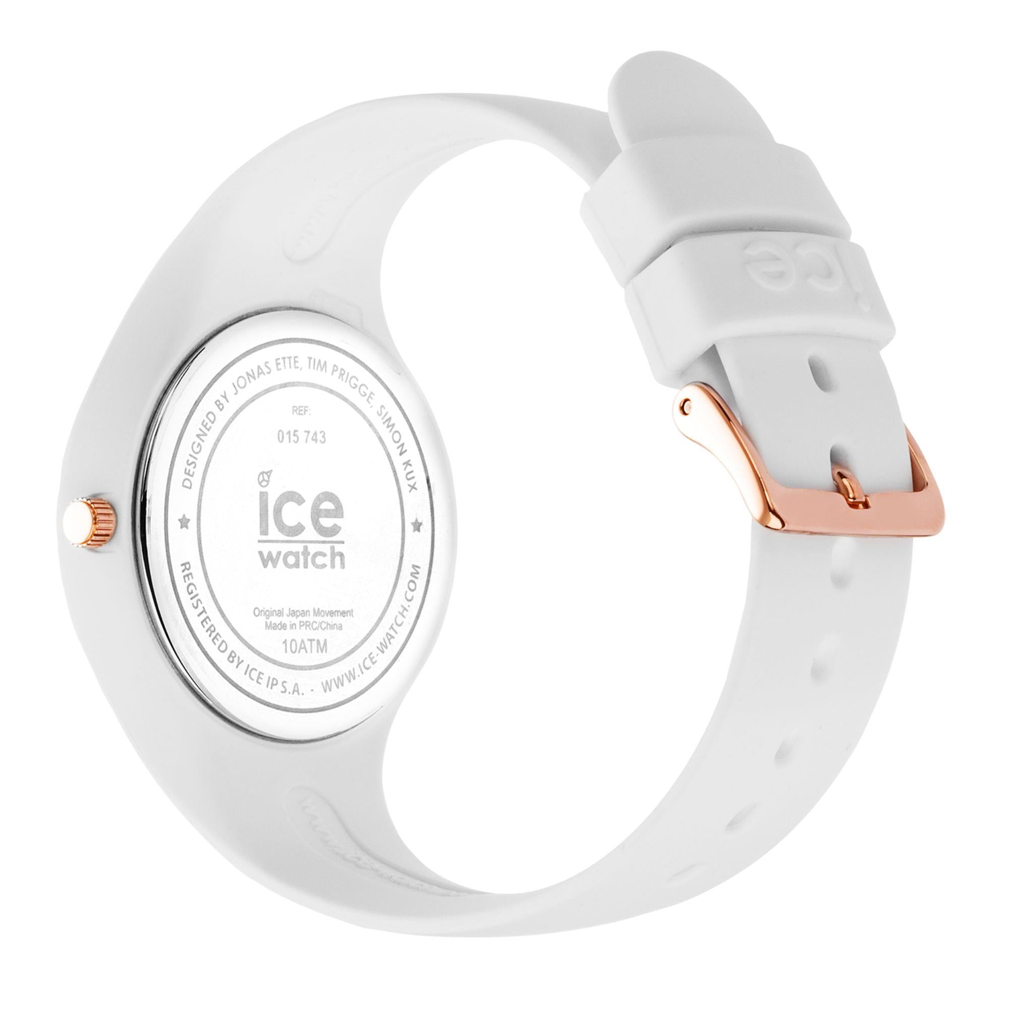ICE Watch ICE Sunset Rainbow Dial Silicone Strap Watch 015743