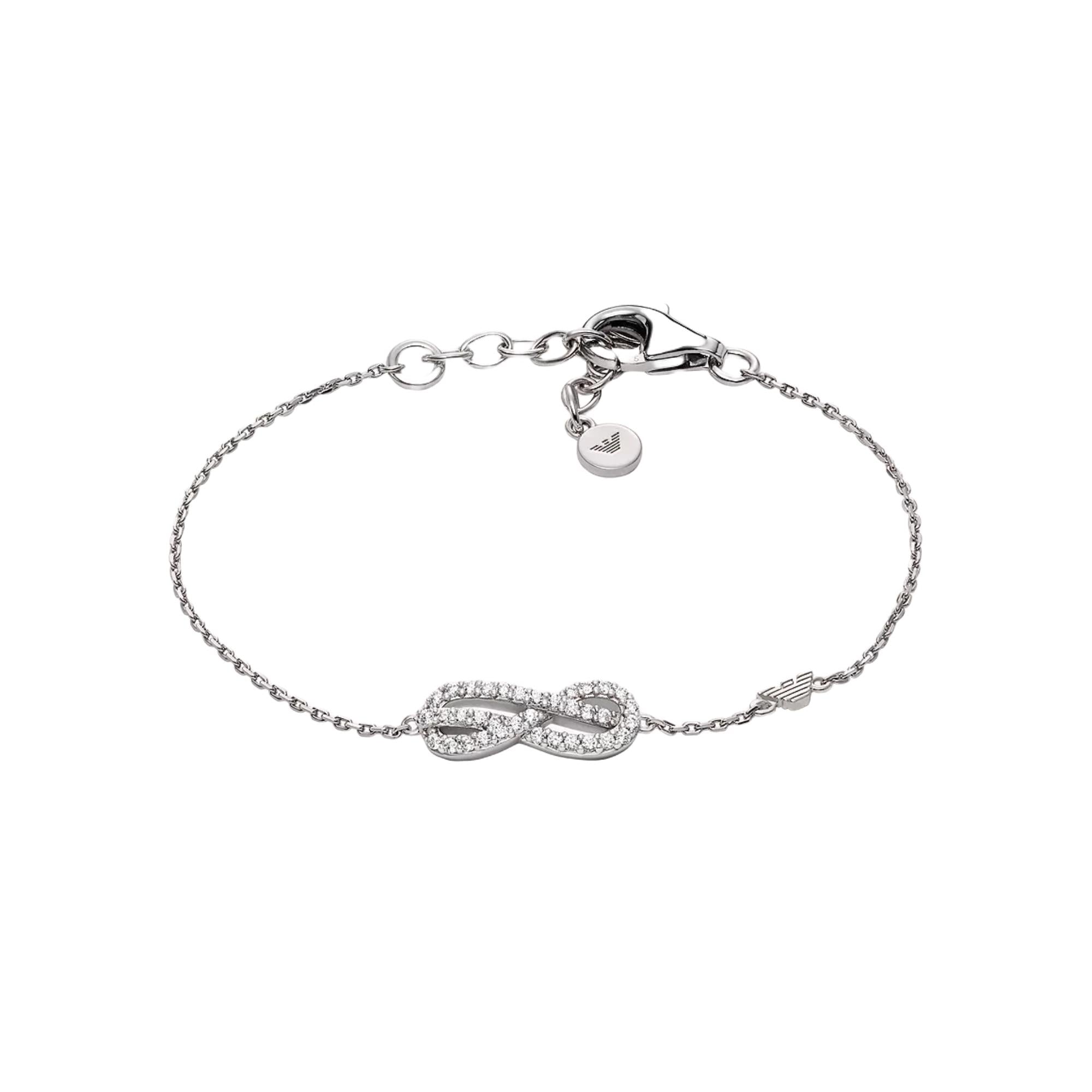 Emporio Armani Sterling Silver with Polished Accents EG3598040