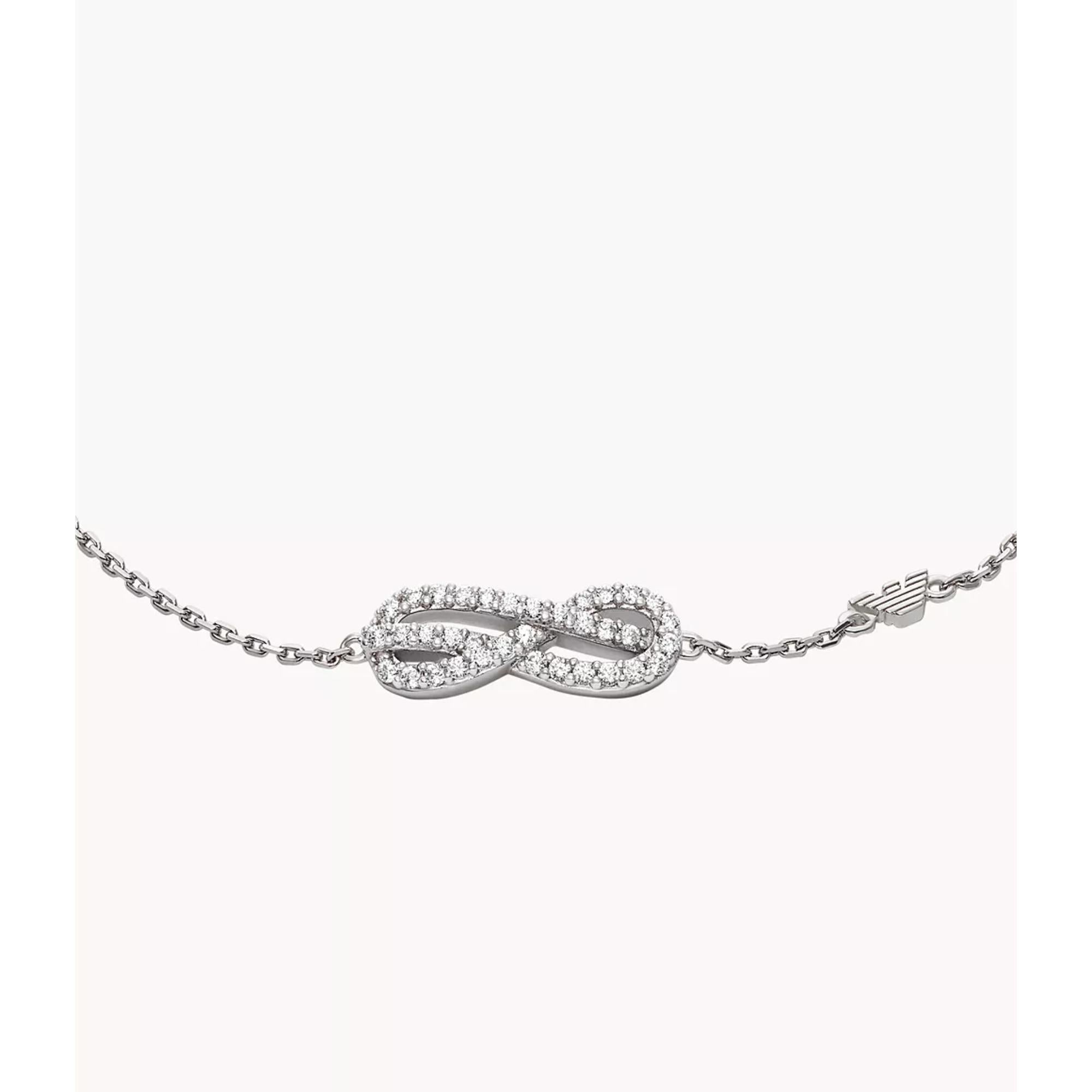 Emporio Armani Sterling Silver with Polished Accents EG3598040