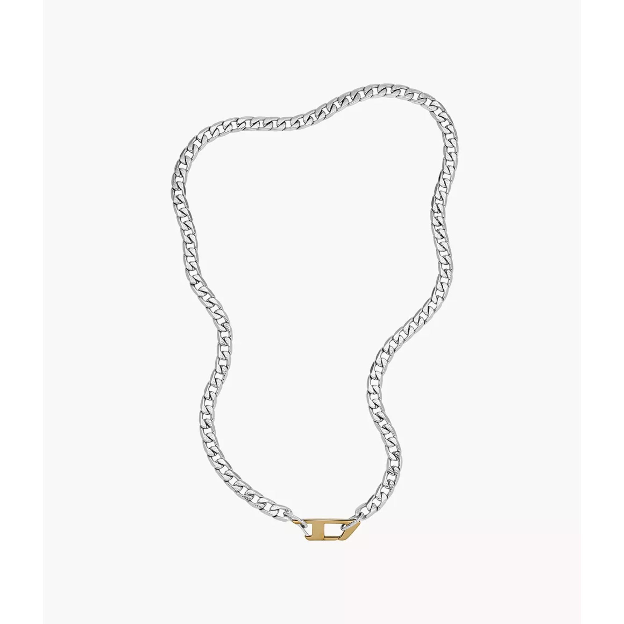 Diesel Stainless Steel Chain Necklace DX1343040
