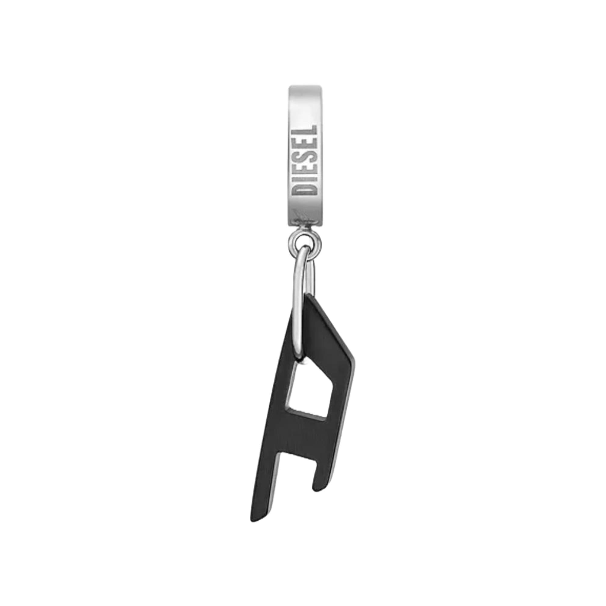 Diesel Stainless Steel Hoop Men's Earrings DX1418931