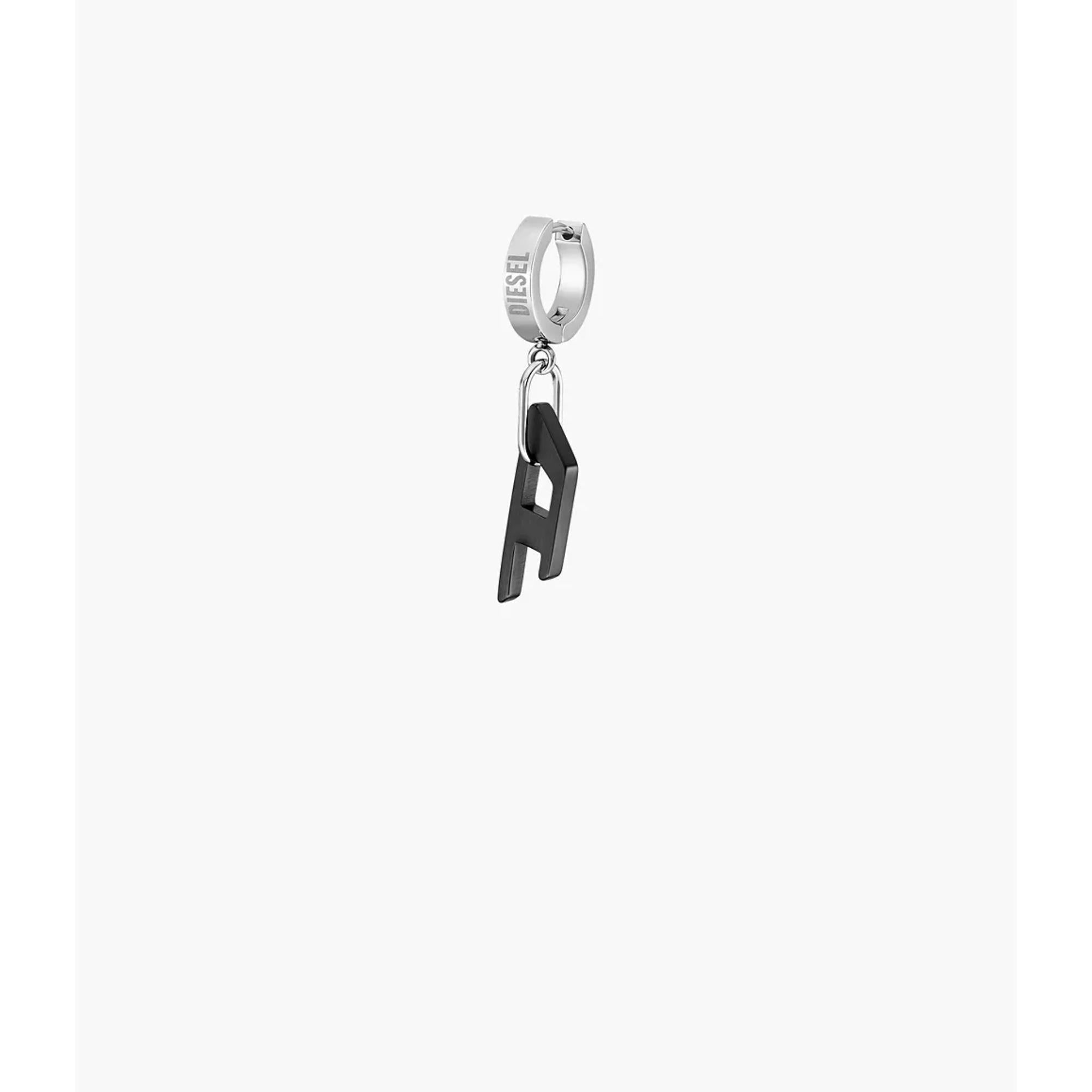 Diesel Stainless Steel Hoop Men's Earrings DX1418931