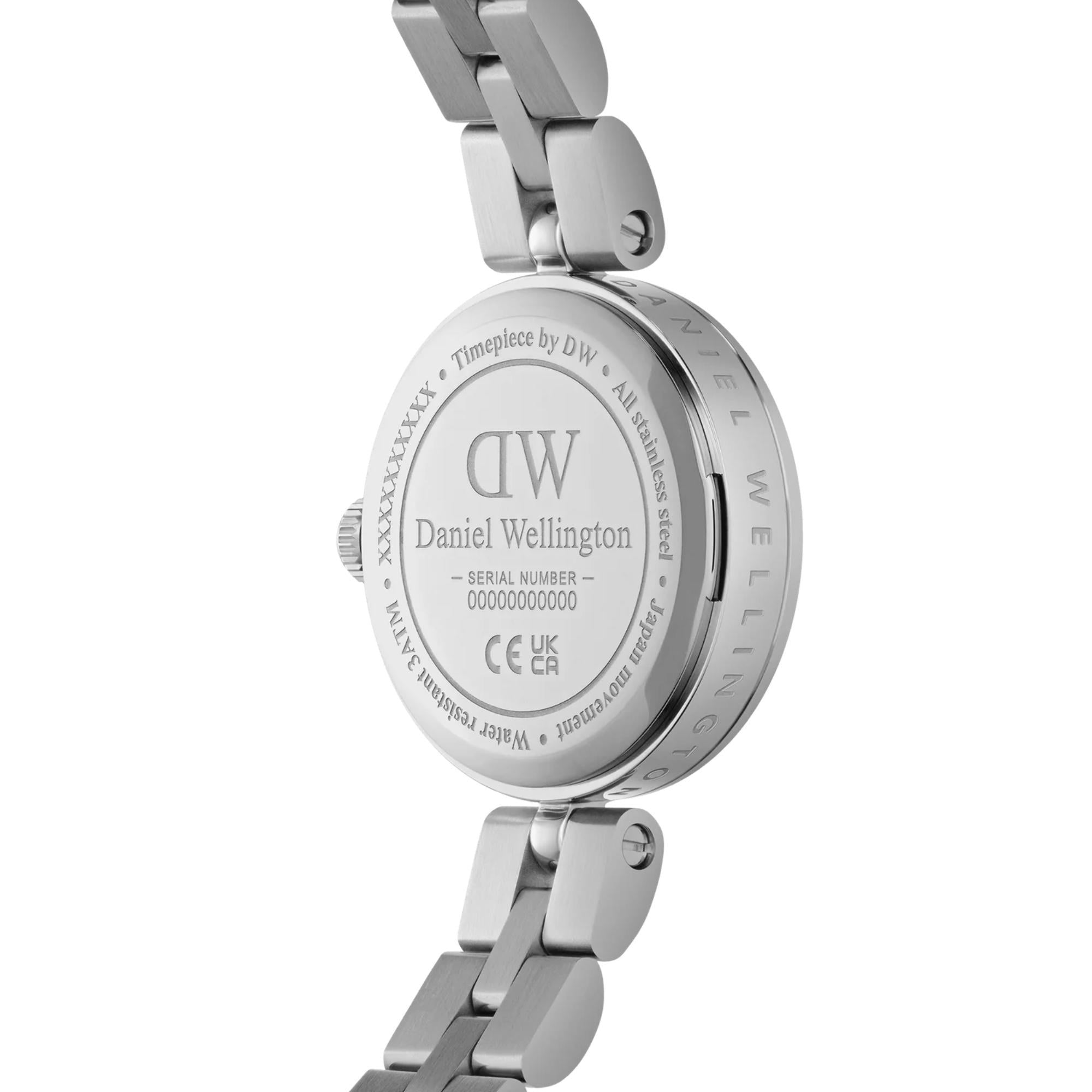 Daniel Wellington Elan 22mm White Dial Steel Ladies Quartz Watch DW00100716