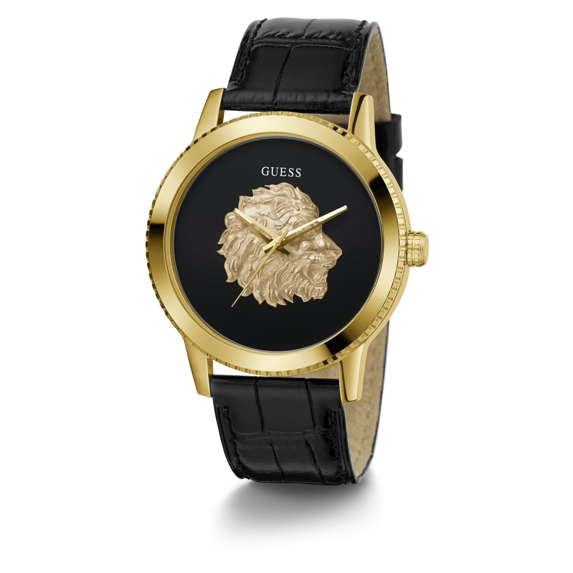 Guess Monarch Black Dial Multifunction Men’s Watch GW0594G1