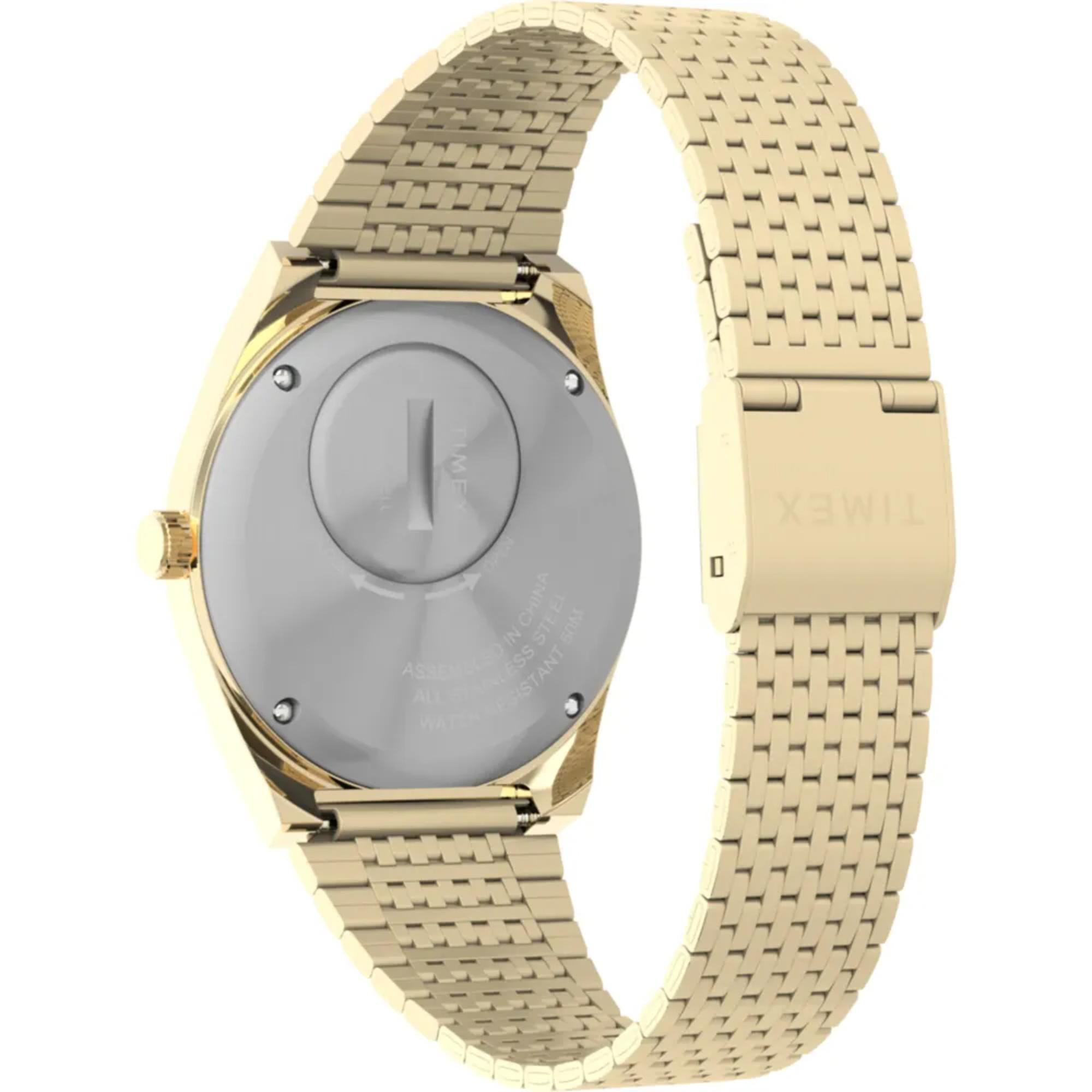 Timex Q Falcon Eye Black Dial Stainless Steel Strap Men’s Watch TW2W62500