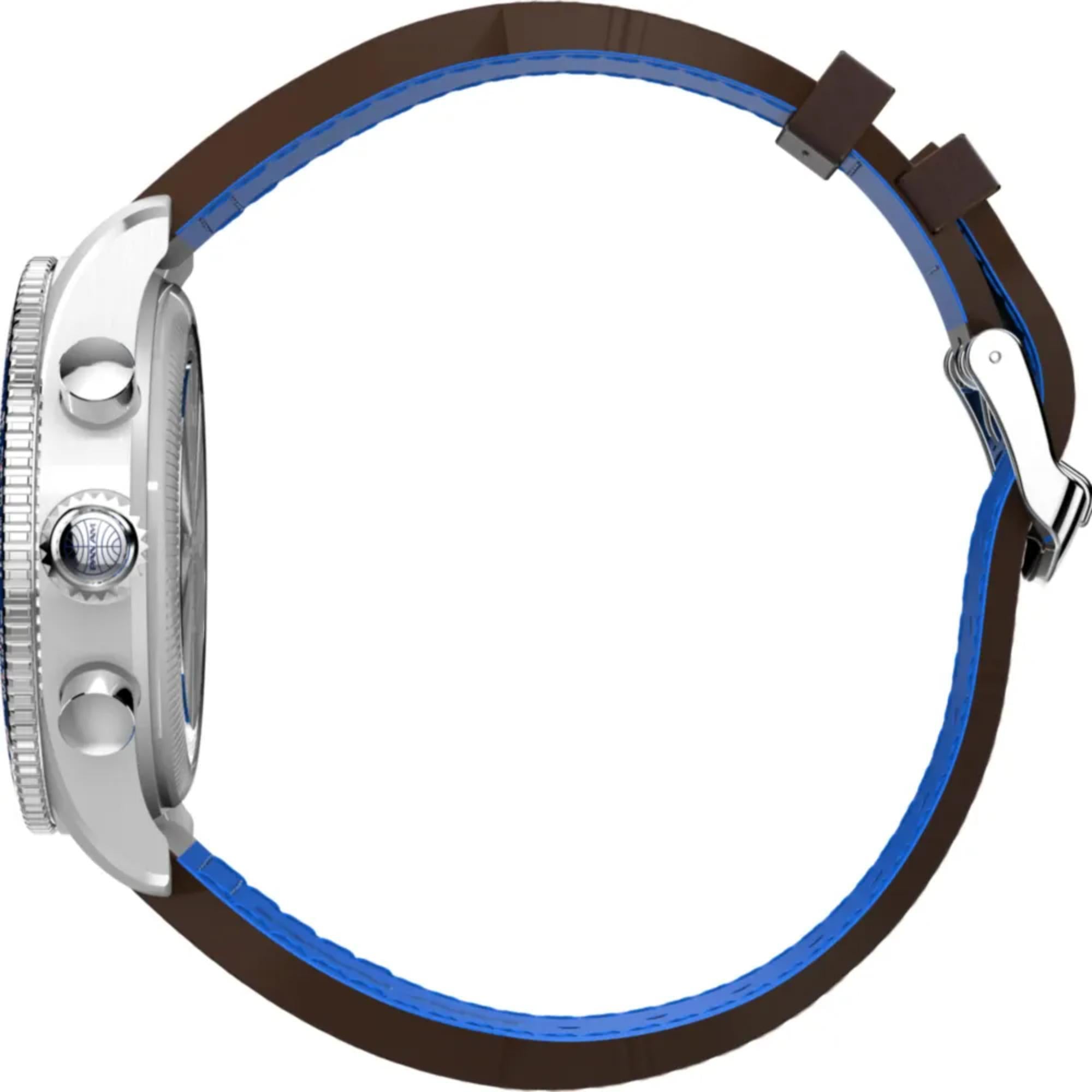 Timex X Pan Am Flyback Chronograph Blue Dial Men’s Watch TW2W97200