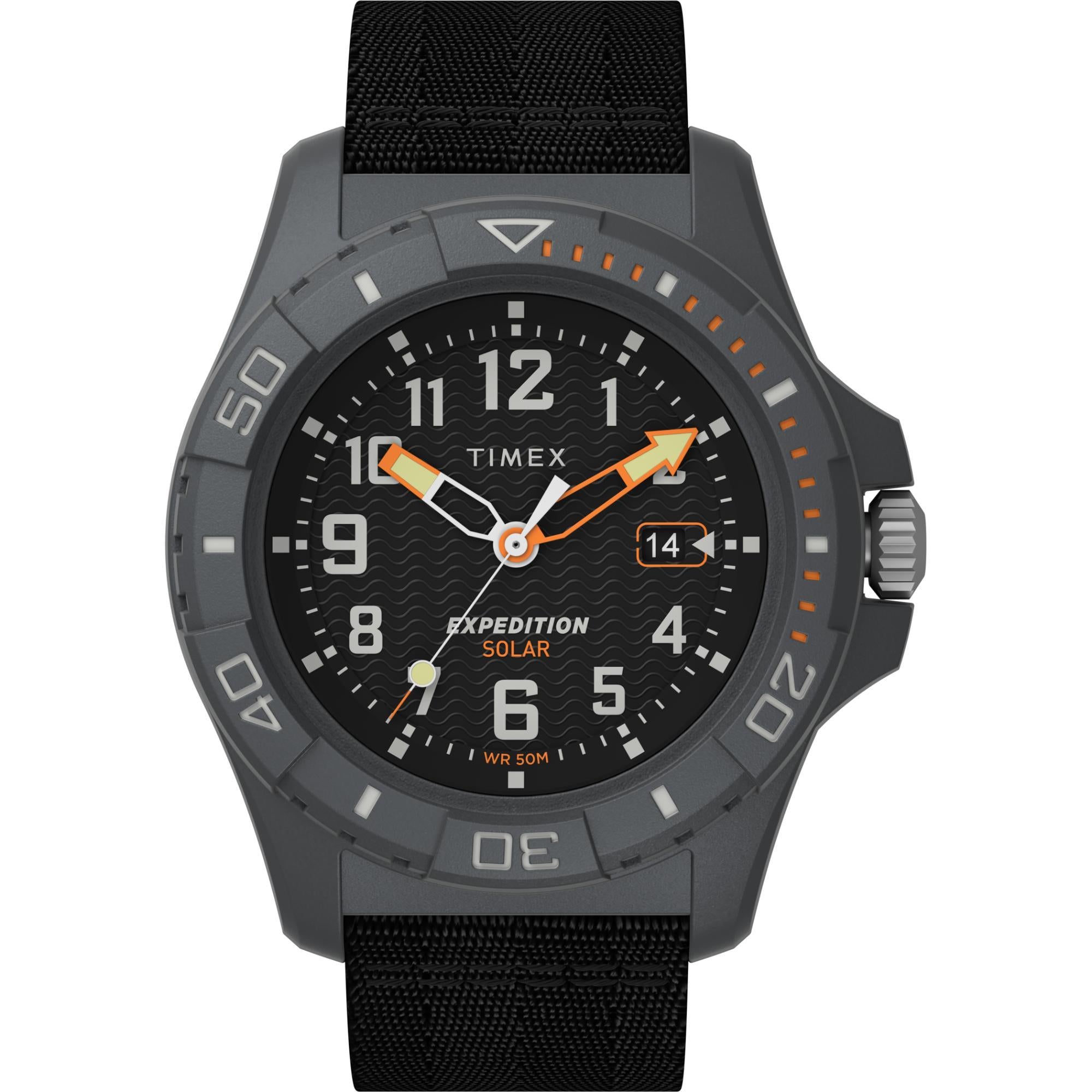 Timex Expedition North® Black Dial Fabric Strap Men's Watch TW2V40500