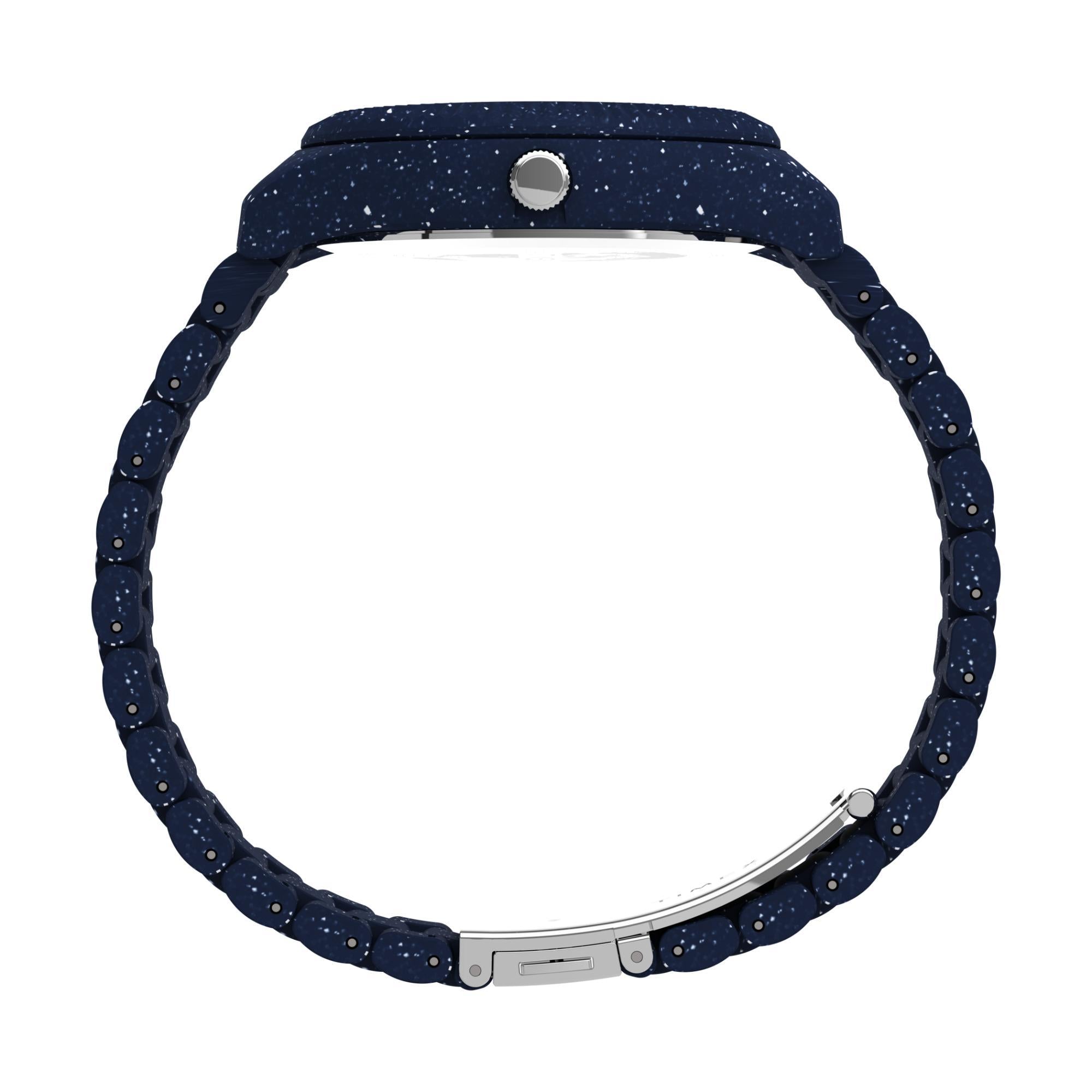 Timex Legacy Ocean Blue Dial Resin Strap Men's Watch TW2V37400