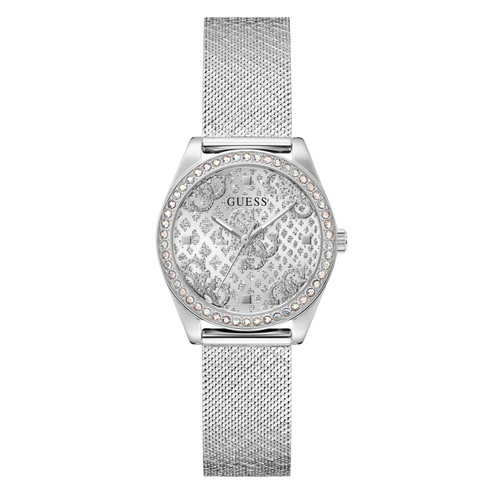 GUESS Ladies Silver Dial Analog Watch GW0748L1