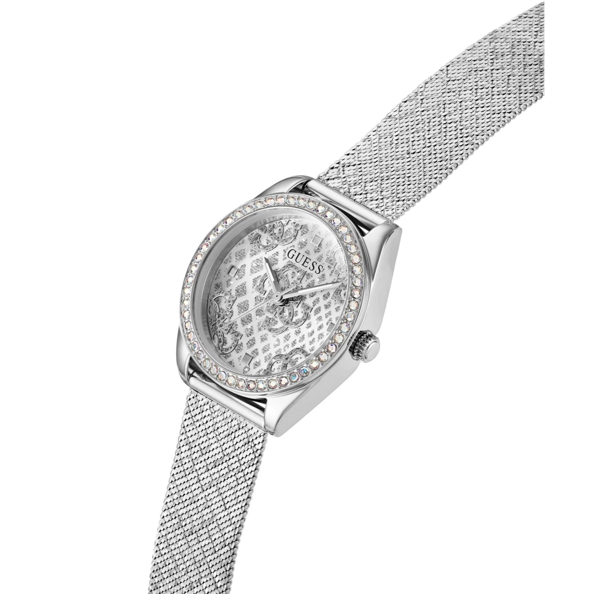 GUESS Ladies Silver Dial Analog Watch GW0748L1