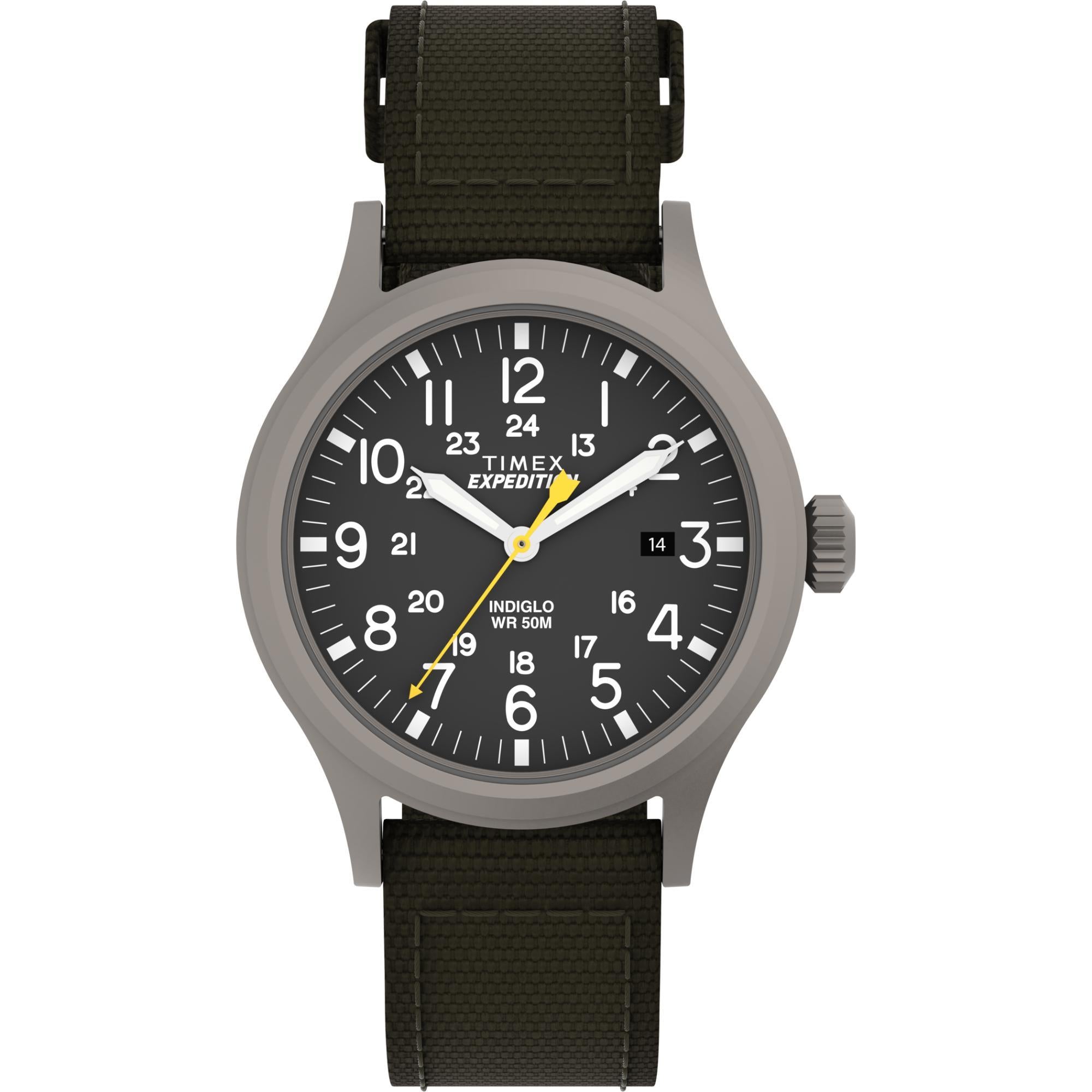 Timex Expedition Scout 40mm Black Dial Fabric Mens Watch T49961