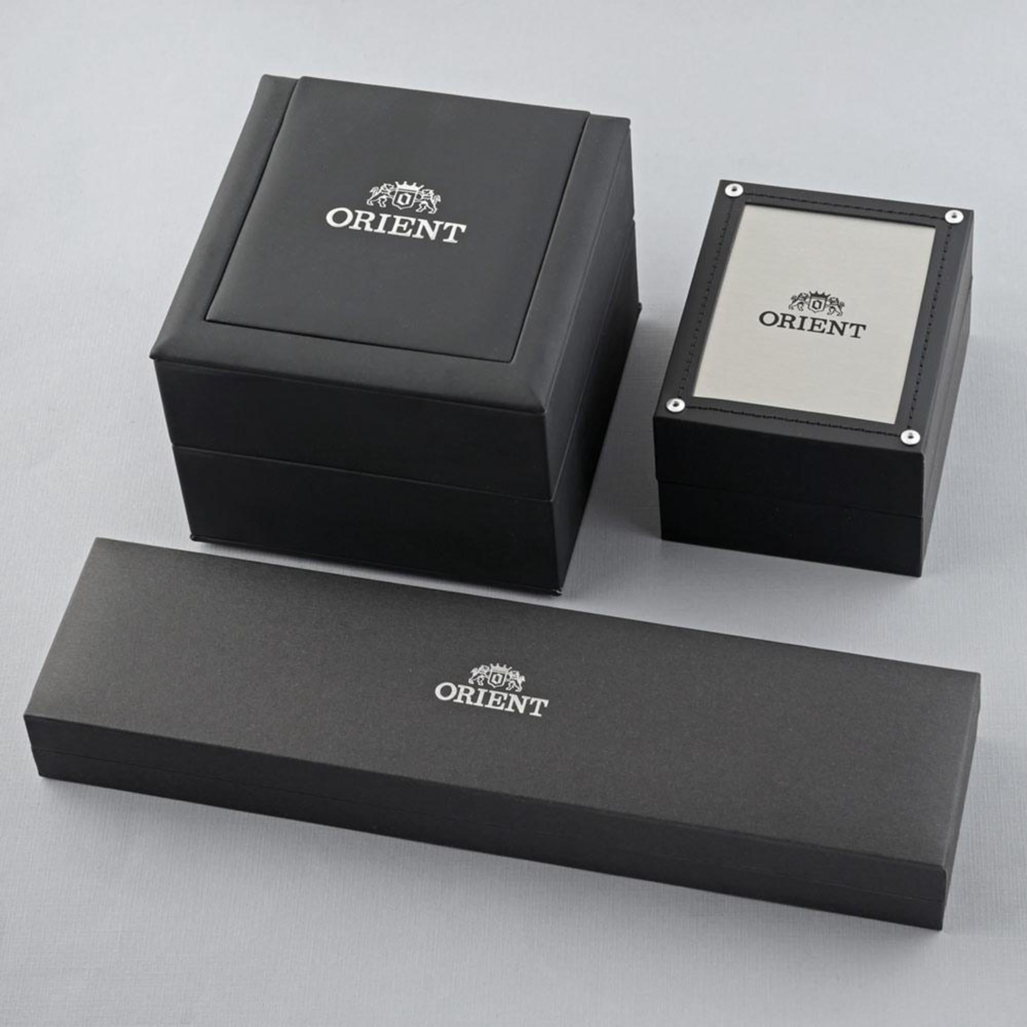 Orient Symphony III Contemporary Automatic White Dial Men’s Watch RA-AC0F07S30B