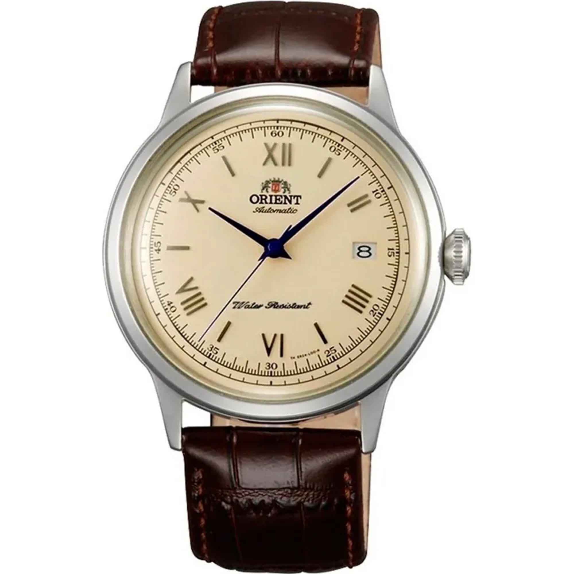 Orient Bambino II Automatic with Leather Strap Champagne Dial Men’s Watch TAC00009N0