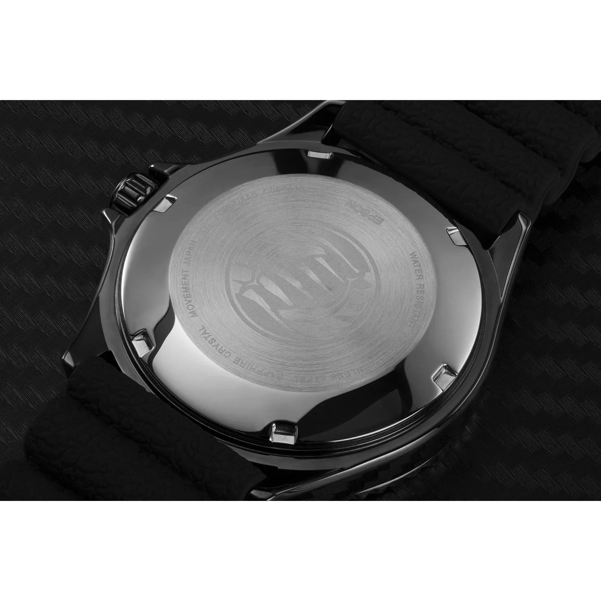 Orient Kamasu Mako III Automatic Silicone Strap Black Dial Men’s Watch RA-AA0005B19B