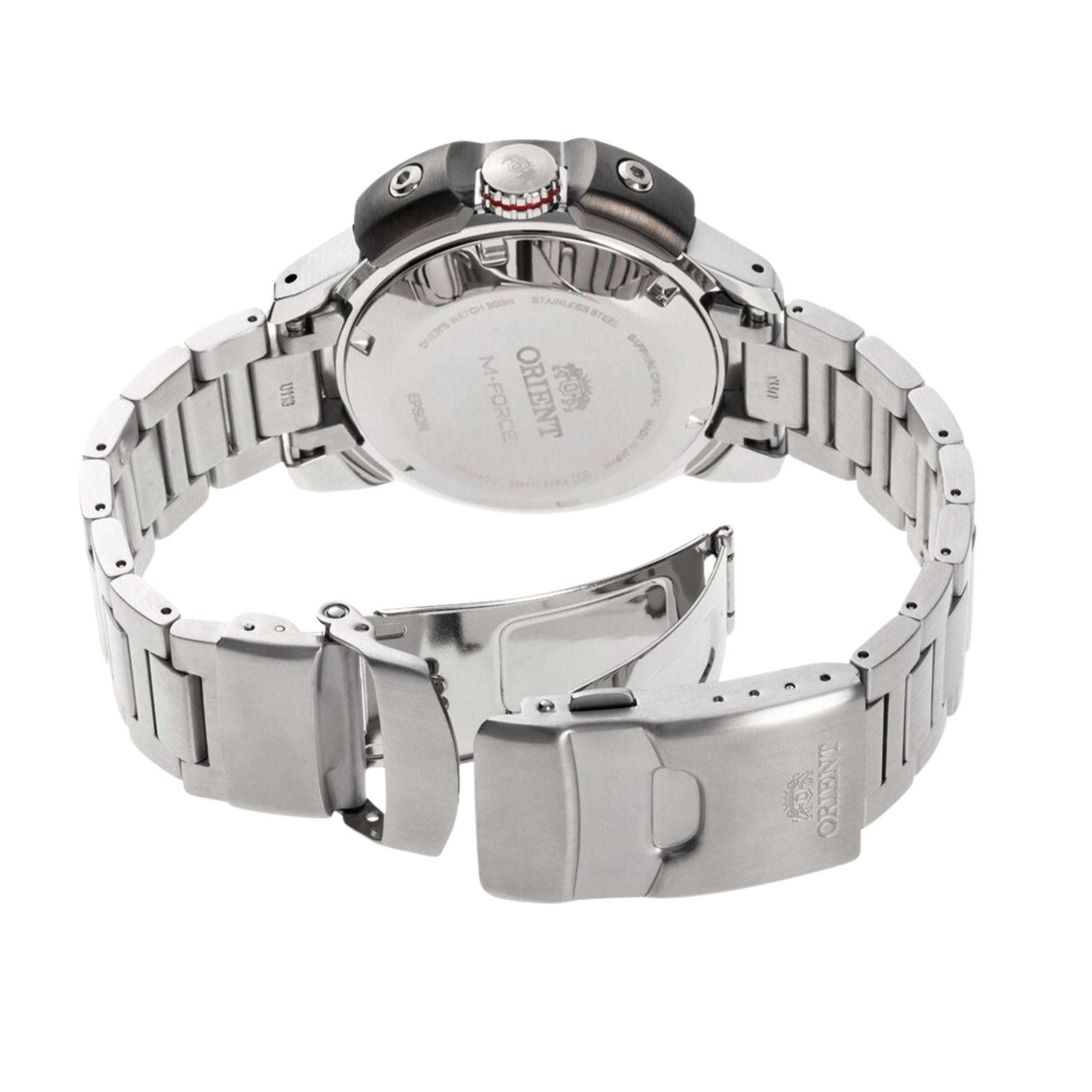 Orient M-Force Orange Dial Men’s Watch RA-AC0L08Y00B