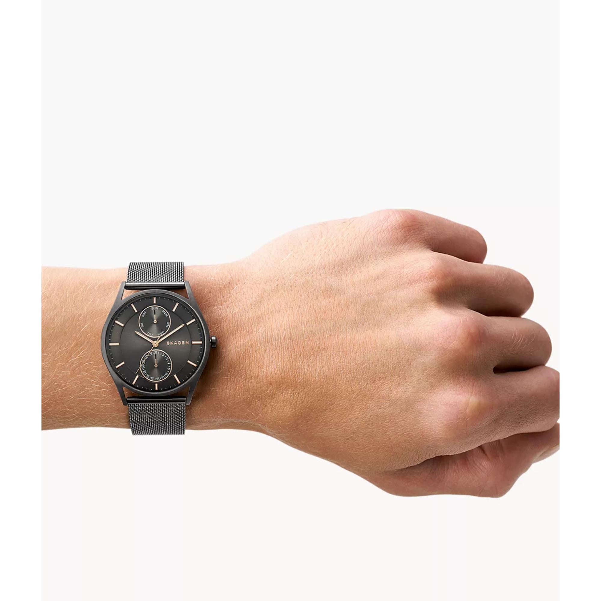 Skagen Holst Multifunction Charcoal Dial Men’s Watch SKW6180