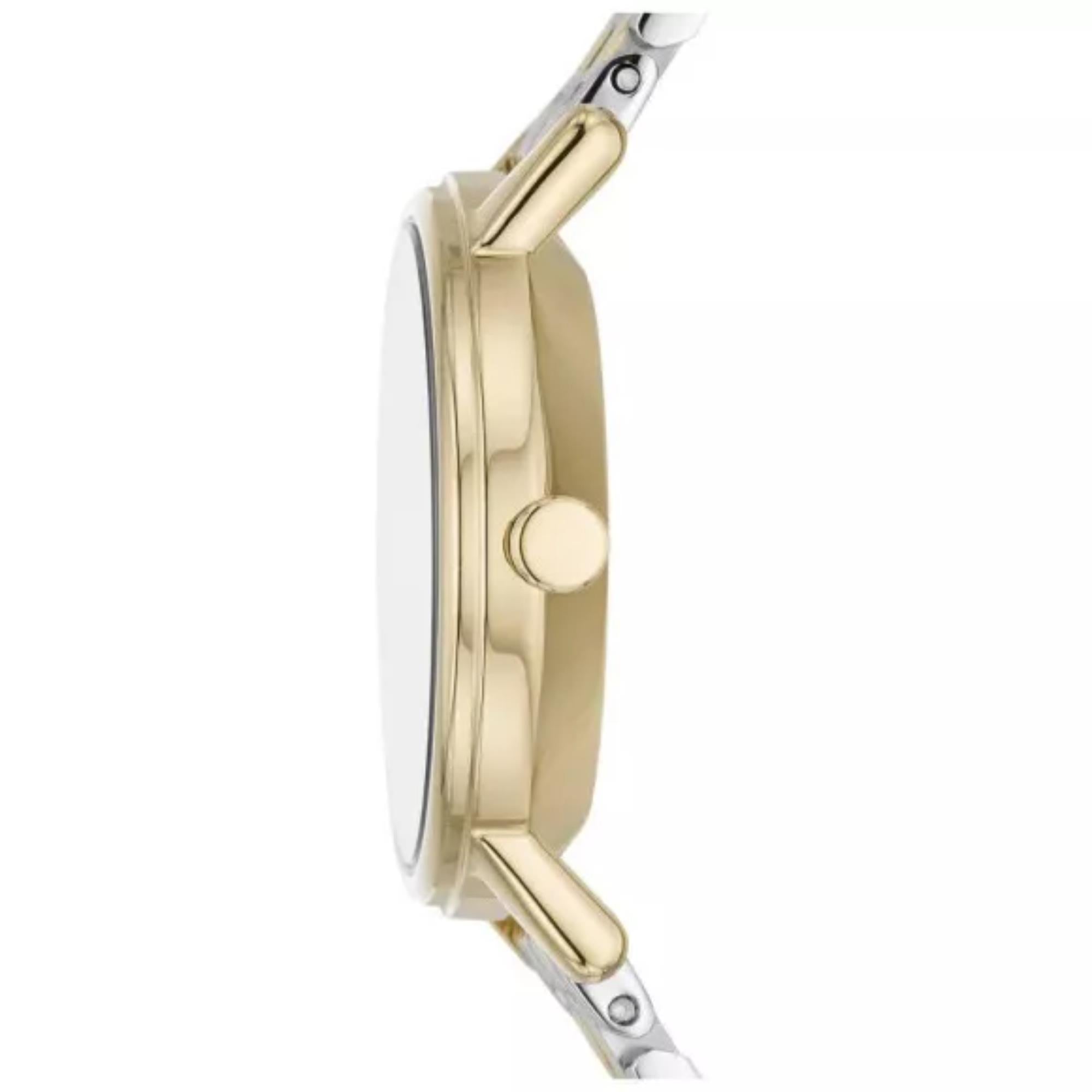 Skagen Kuppel Lille Sub-Second Two-Tone Stainless Steel Green Dial Women’s Watch SKW3122