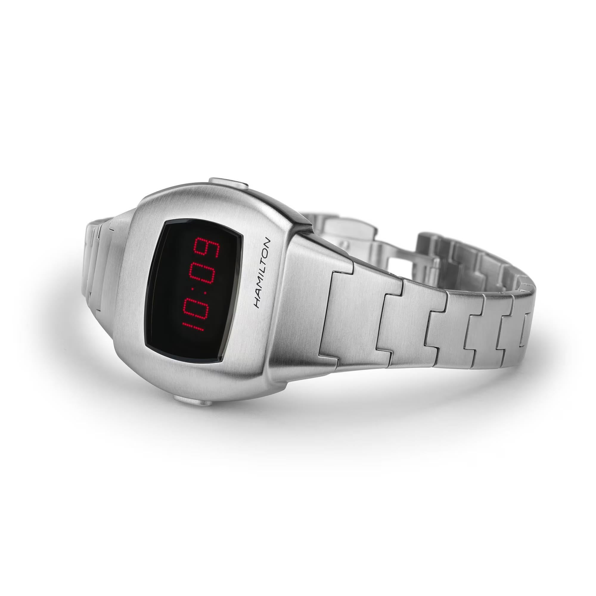 Hamilton American Classic PSR Digital Stainless Steel Men’s Watch H52304130