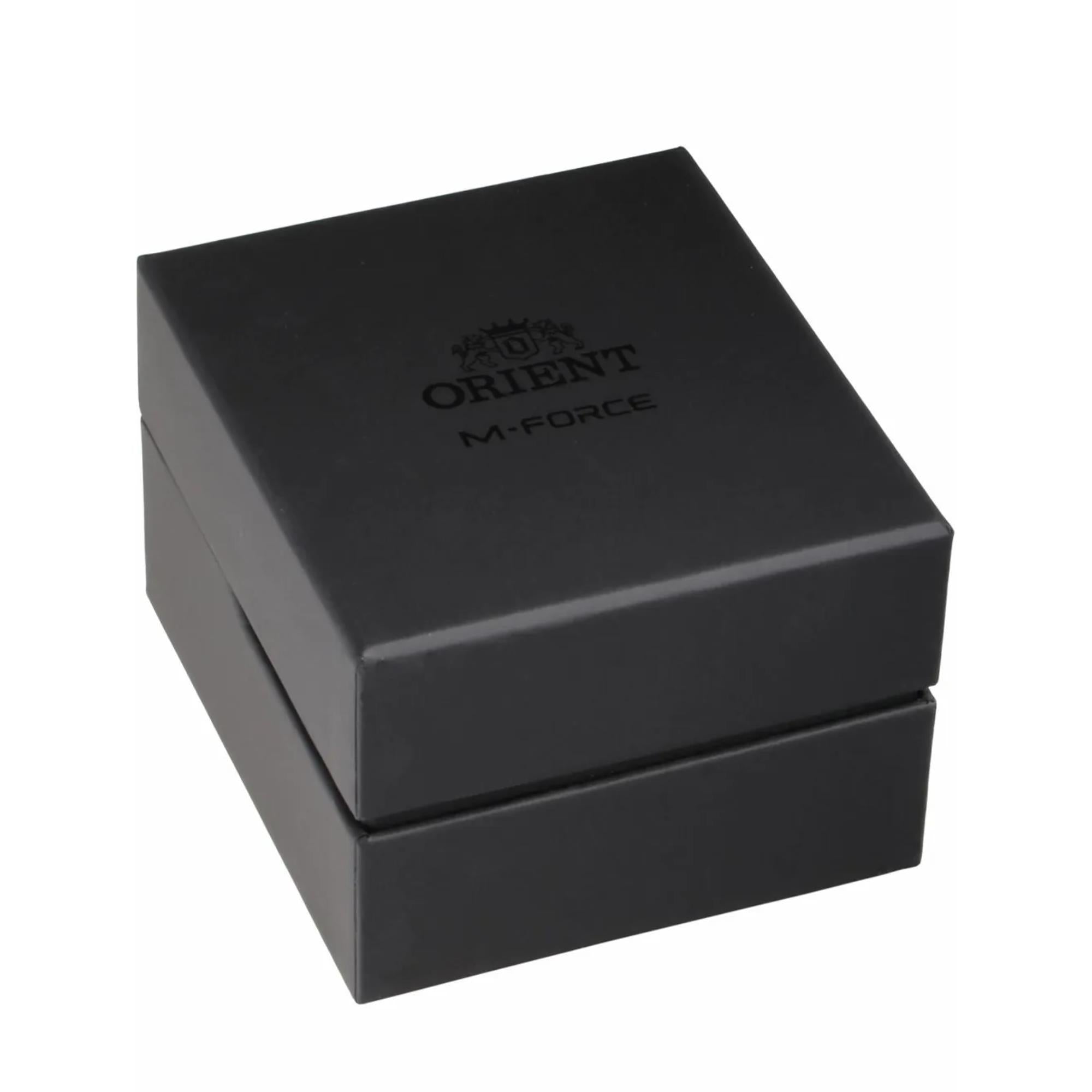 Orient M-Force 70th Anniversary Japan-Made Automatic Black Dial Diver's Men's Watch RA-AC0L01B00B