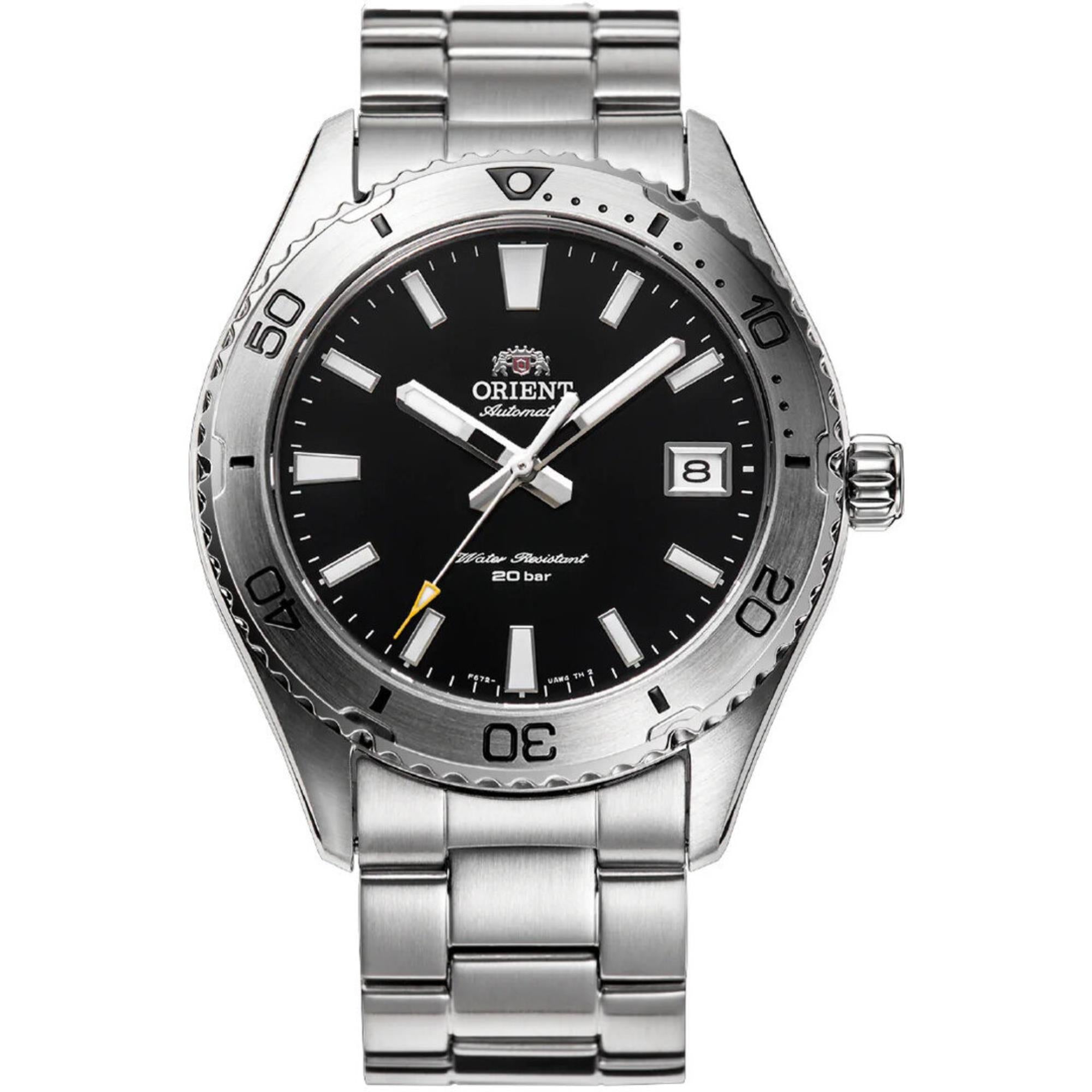 Orient Mako Mechanical Sports Black Dial Men’s Watch RA-AC0Q01B30B