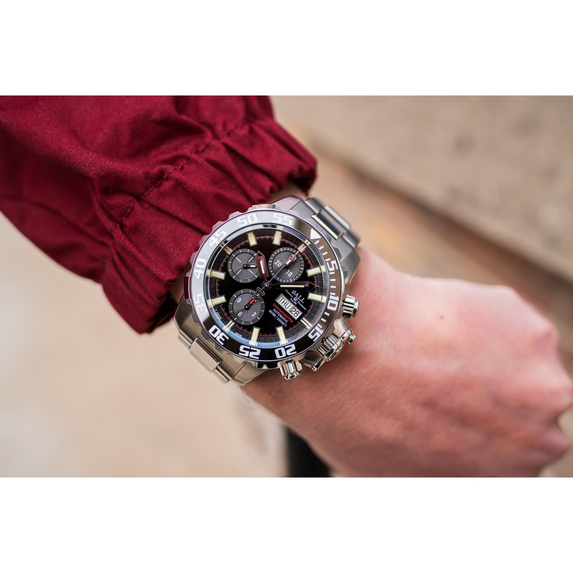 BALL Engineer Hydrocarbon Nedu Black Dial Men’s Watch DC3226A-S4C-BK