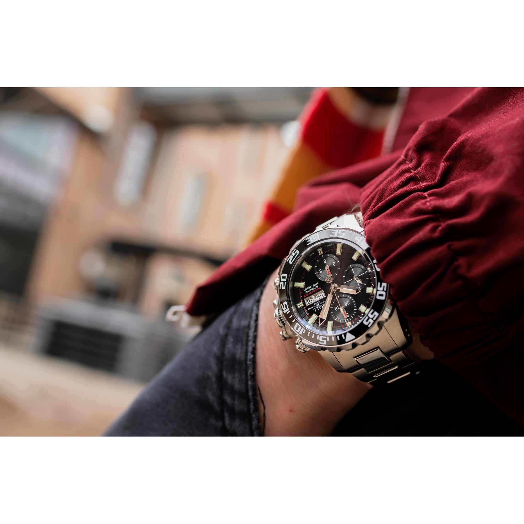 BALL Engineer Hydrocarbon Nedu Black Dial Men’s Watch DC3226A-S4C-BK