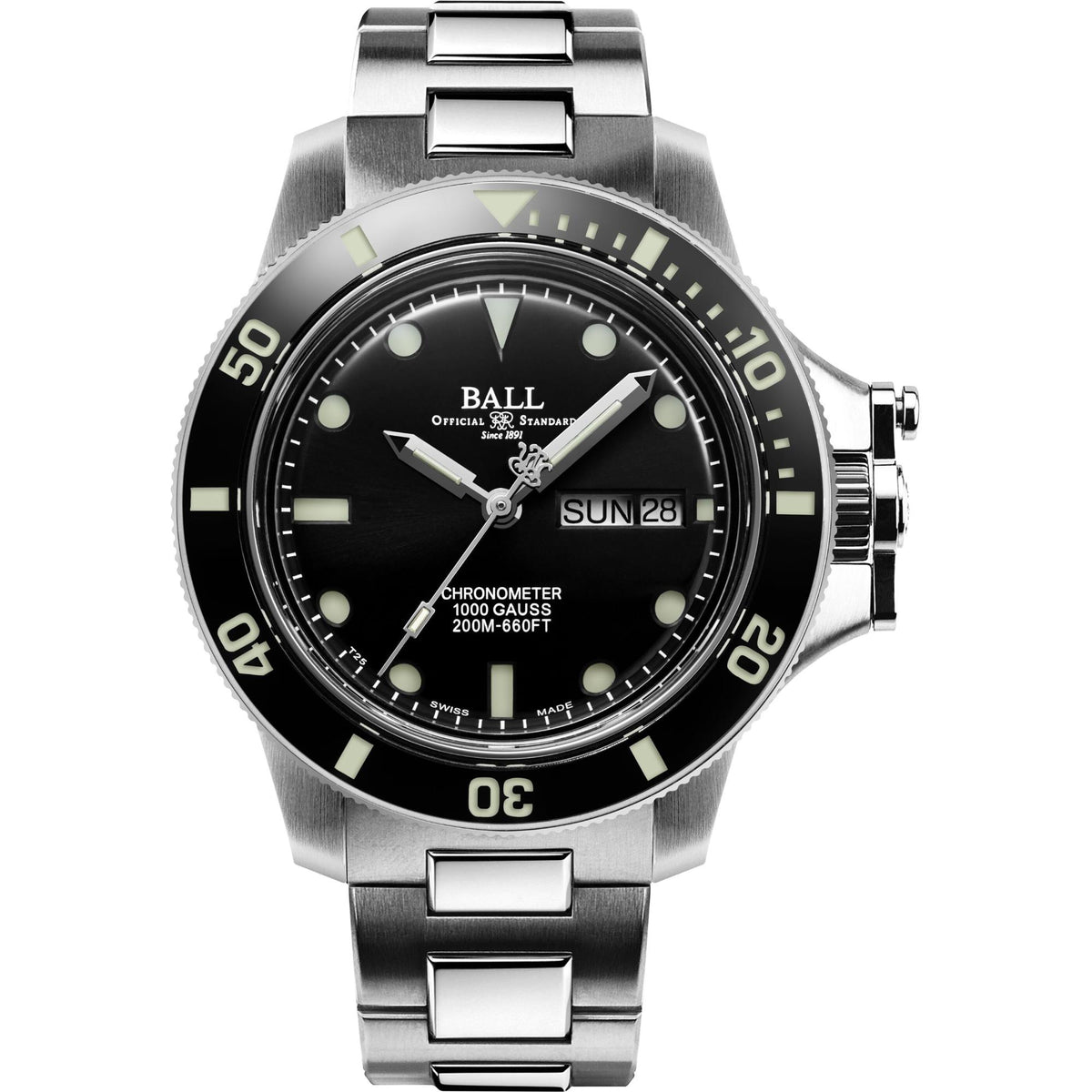 Engineer Hydrocarbon Original Dial Stainless Steel Watch DM2118B SCJ BK
