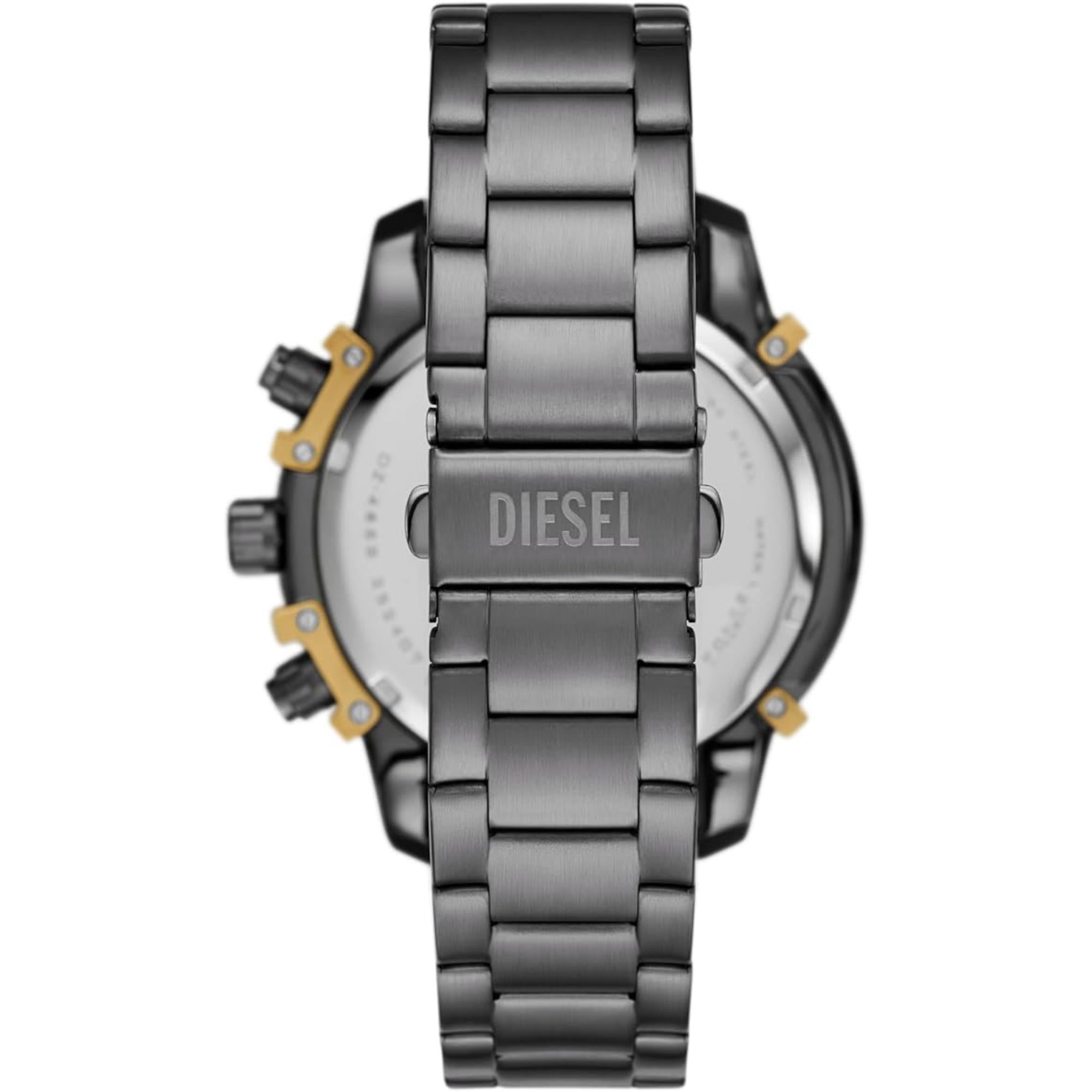 Diesel Griffed Chronograph Two-Tone Stainless Steel Gray Dial Men’s Watch DZ4668