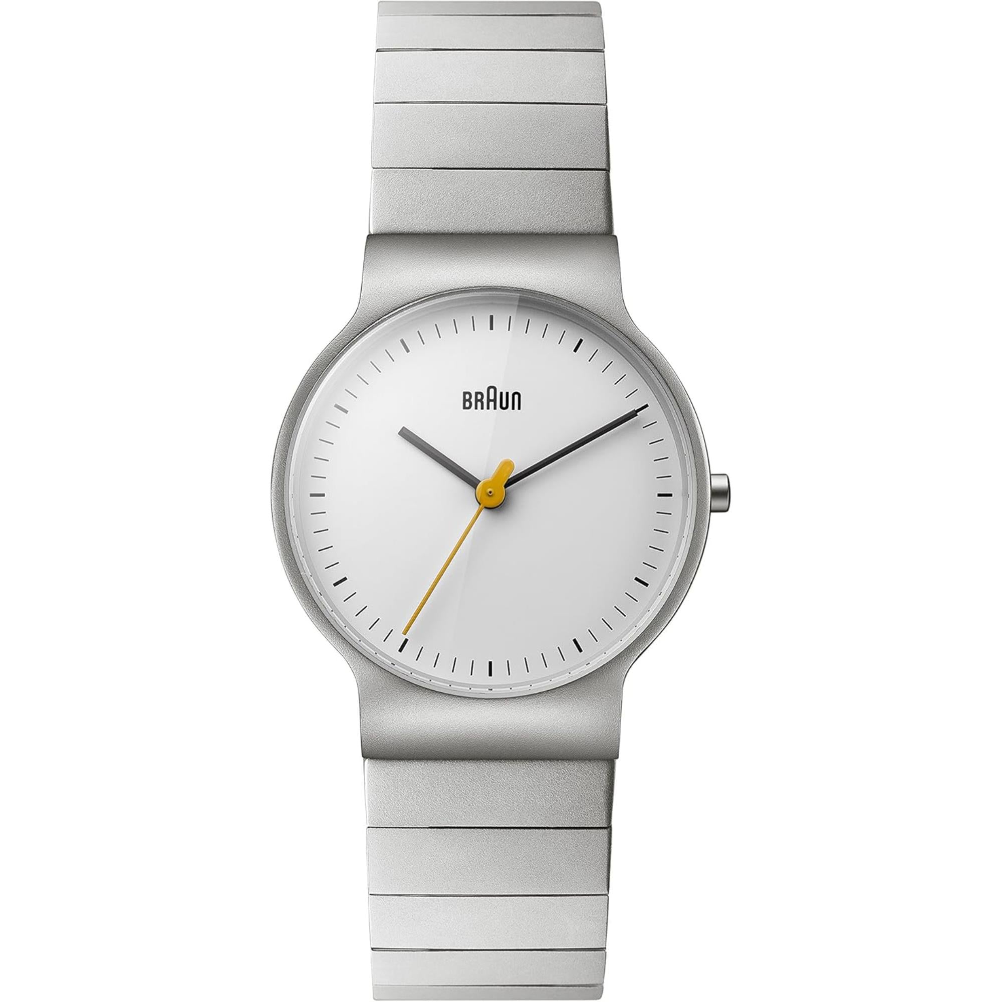 Braun Classic White Dial Stainless Steel Bracelet Ladies Watch BN0211SLBTL