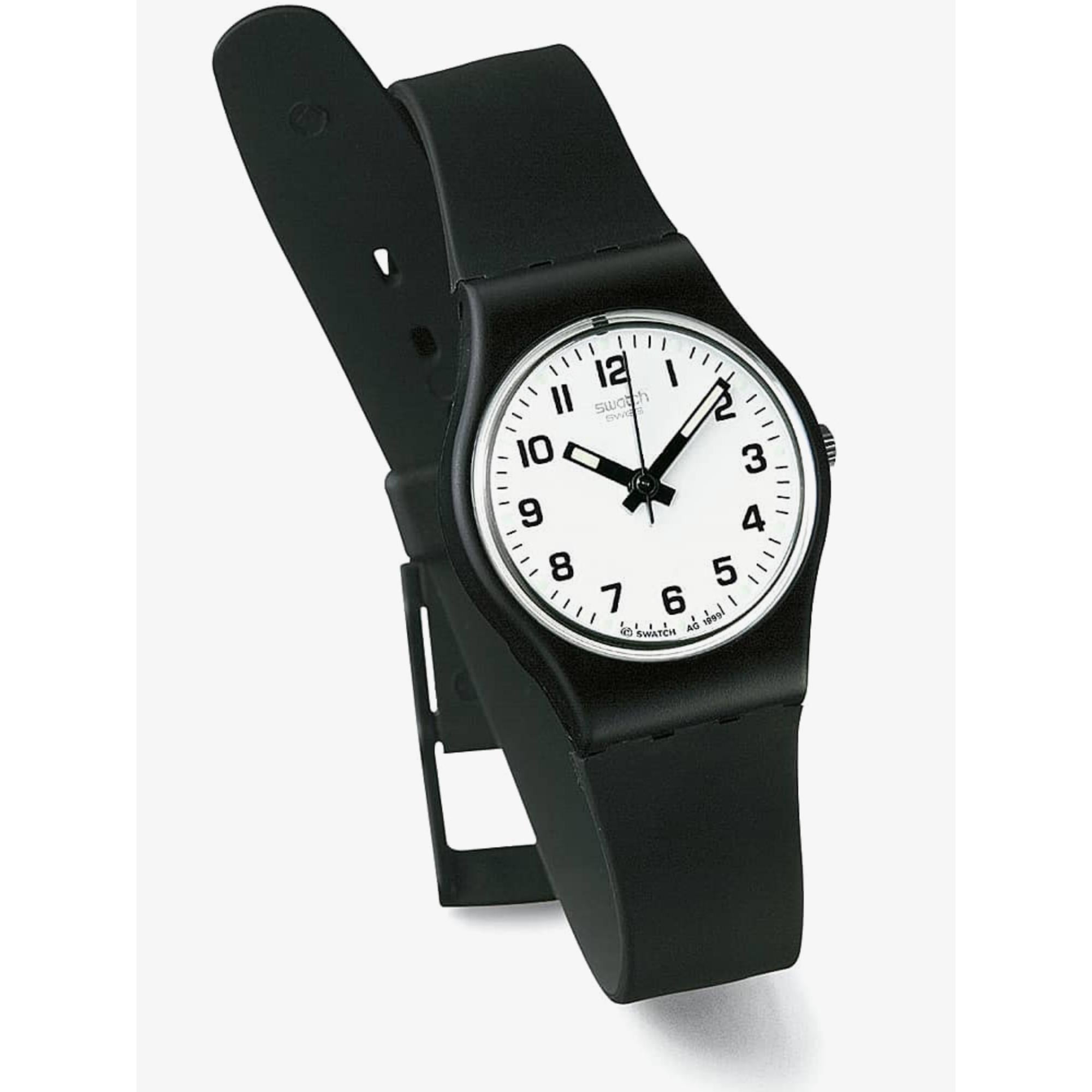 Swatch SOMETHING NEW White Dial Unisex Watch LB153
