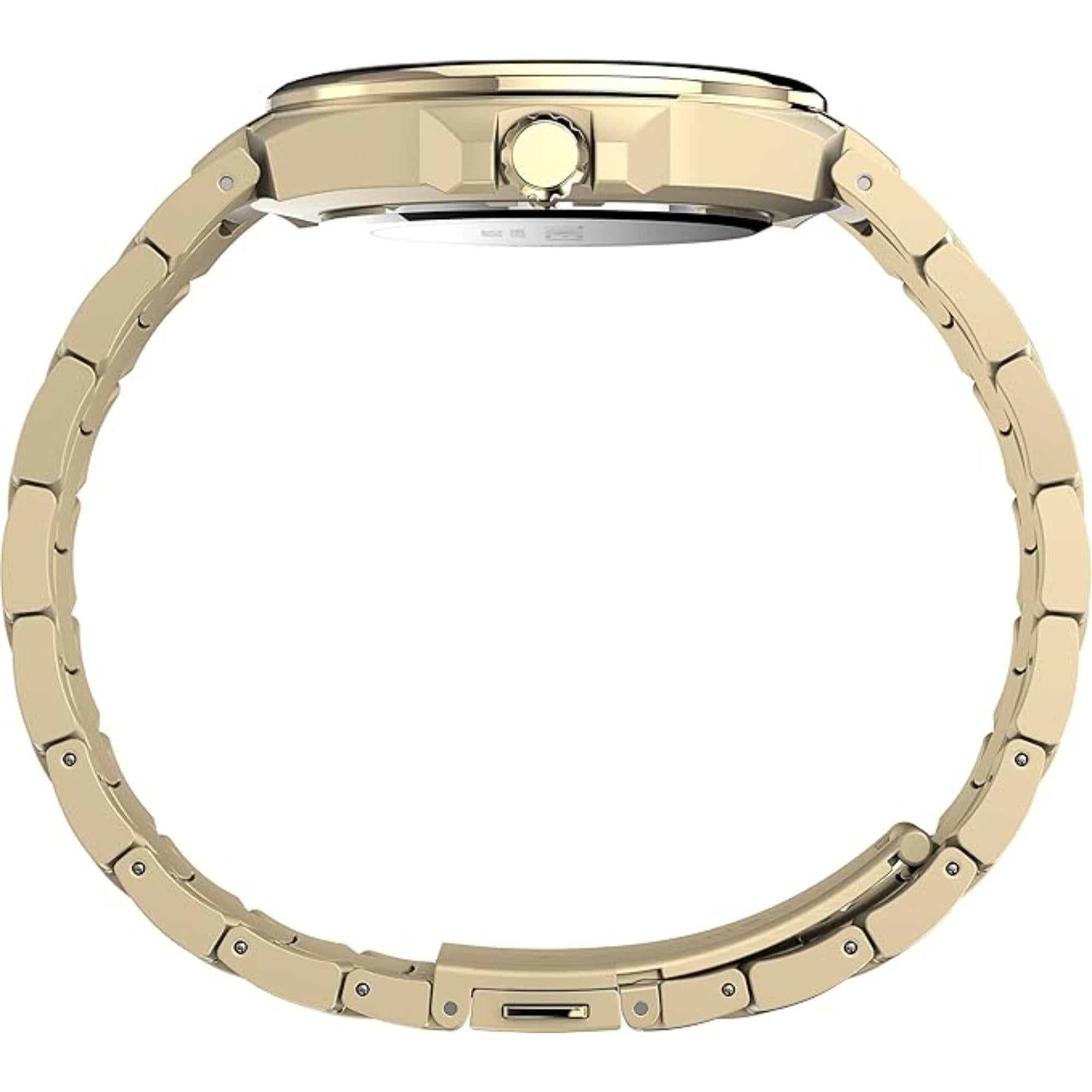 Timex Solar Gold-tone Case and Gold-tone Bracelet Men's TW2V39800