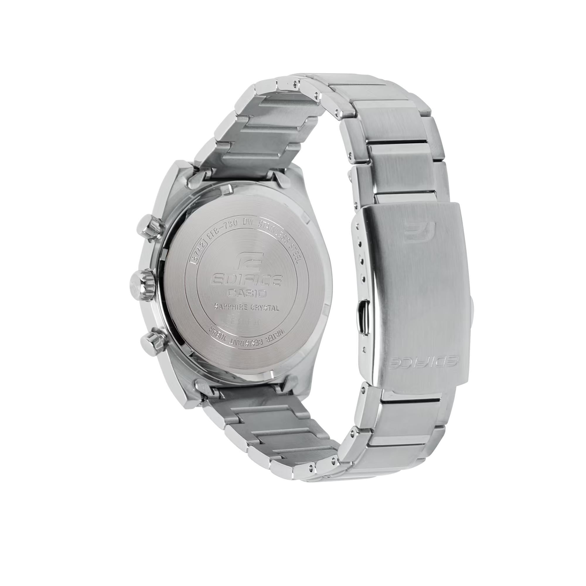 Casio Edifice Classic Chronograph Stainless Steel Watch EFB-730D-1AVUEF