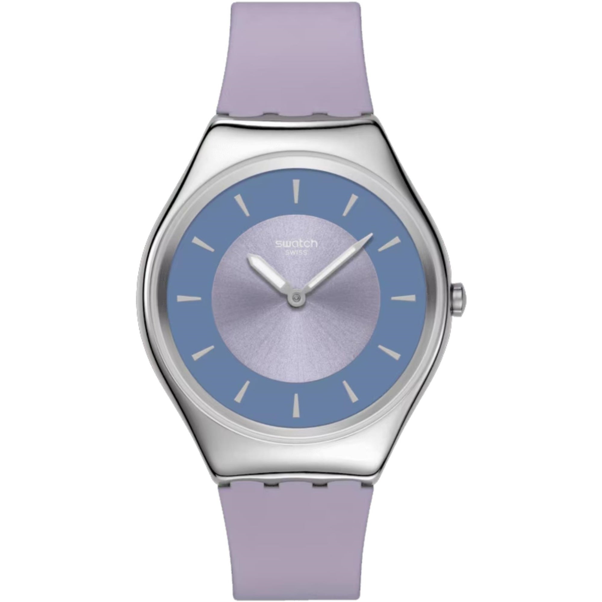 Swatch Lyrically Lavender Unisex Lilac Dial Watch SYXS157