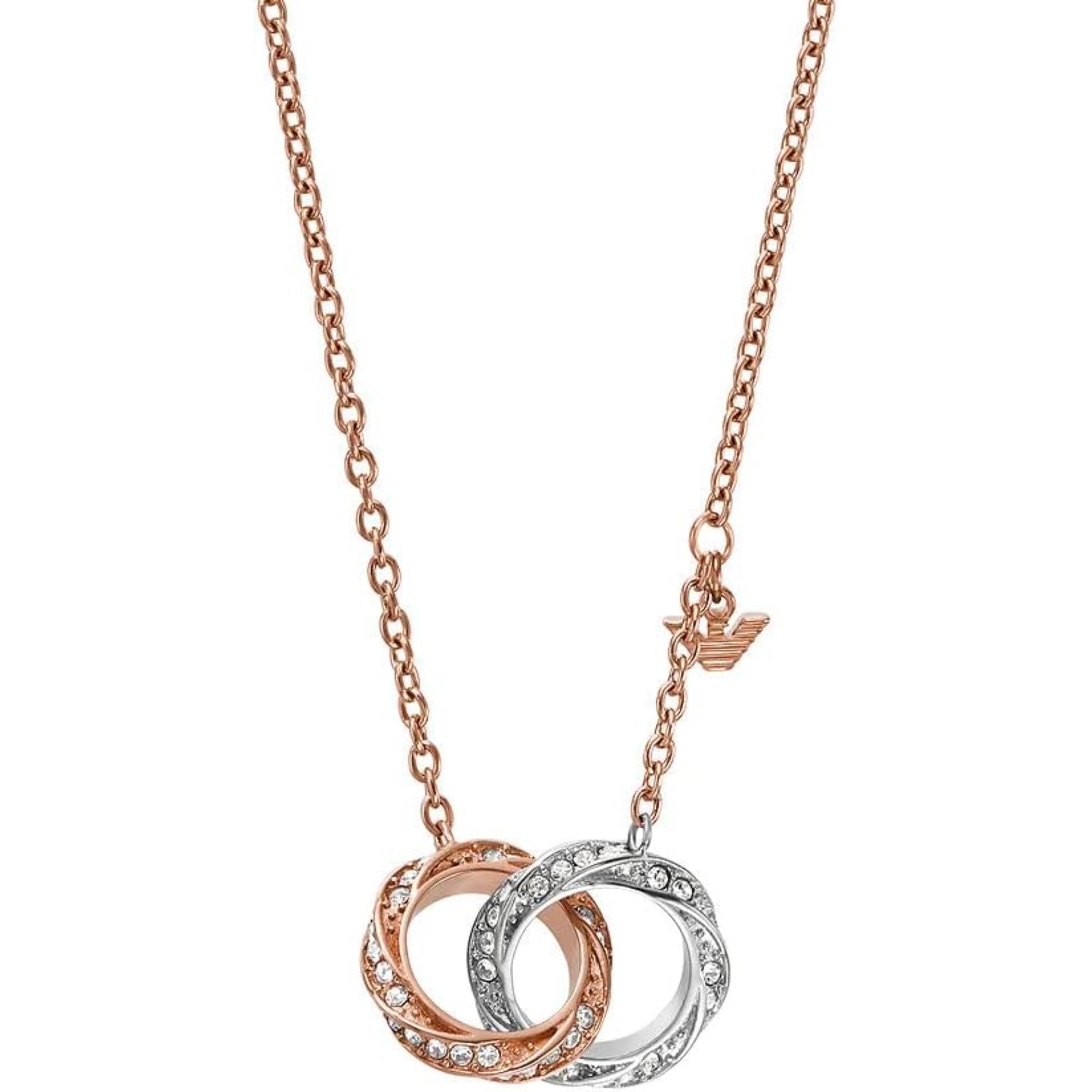 Emporio Armani Two-Tone Stainless Steel Chain Necklace EGS3004221