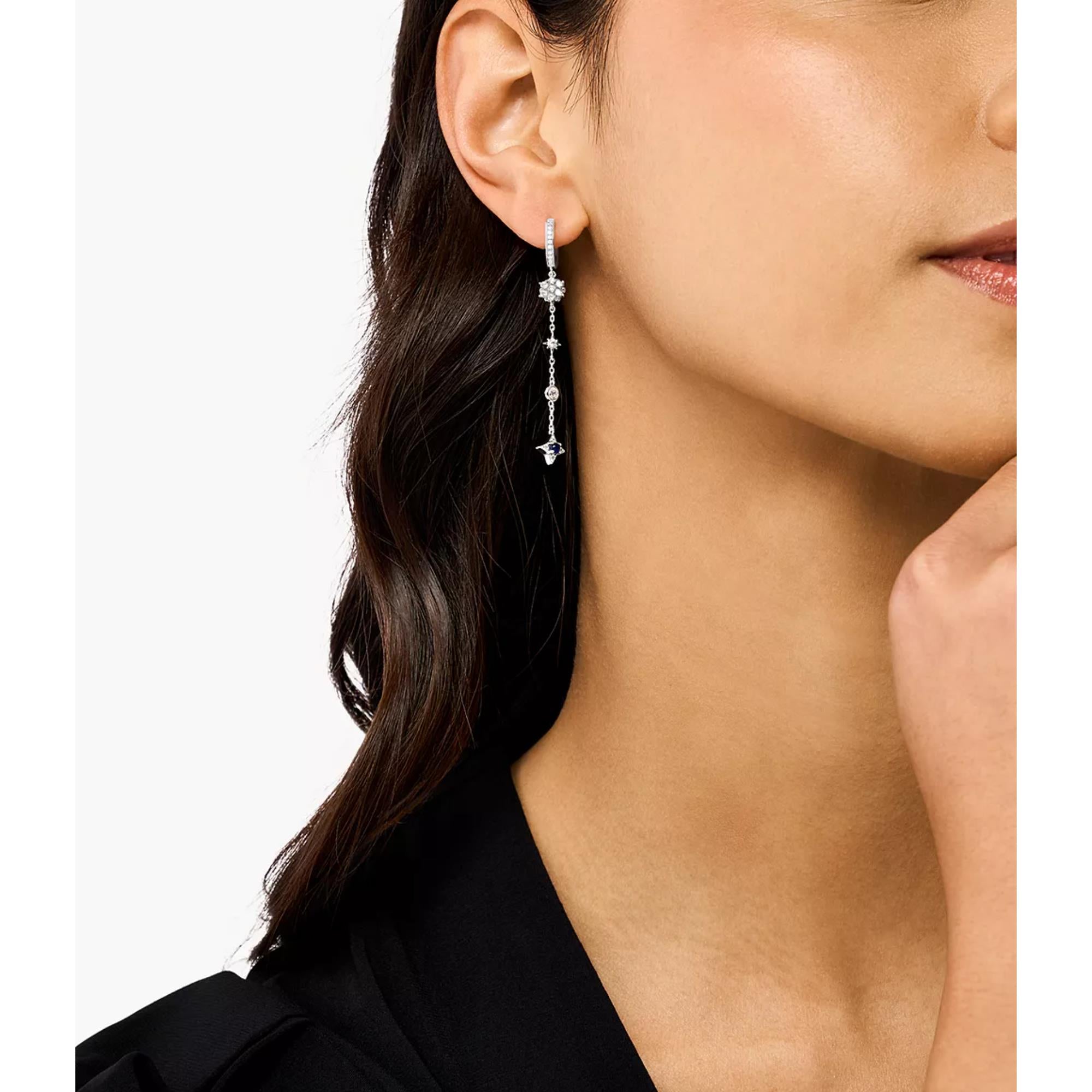 Emporio Armani Sterling Silver Drop Women's Earrings EG3602040