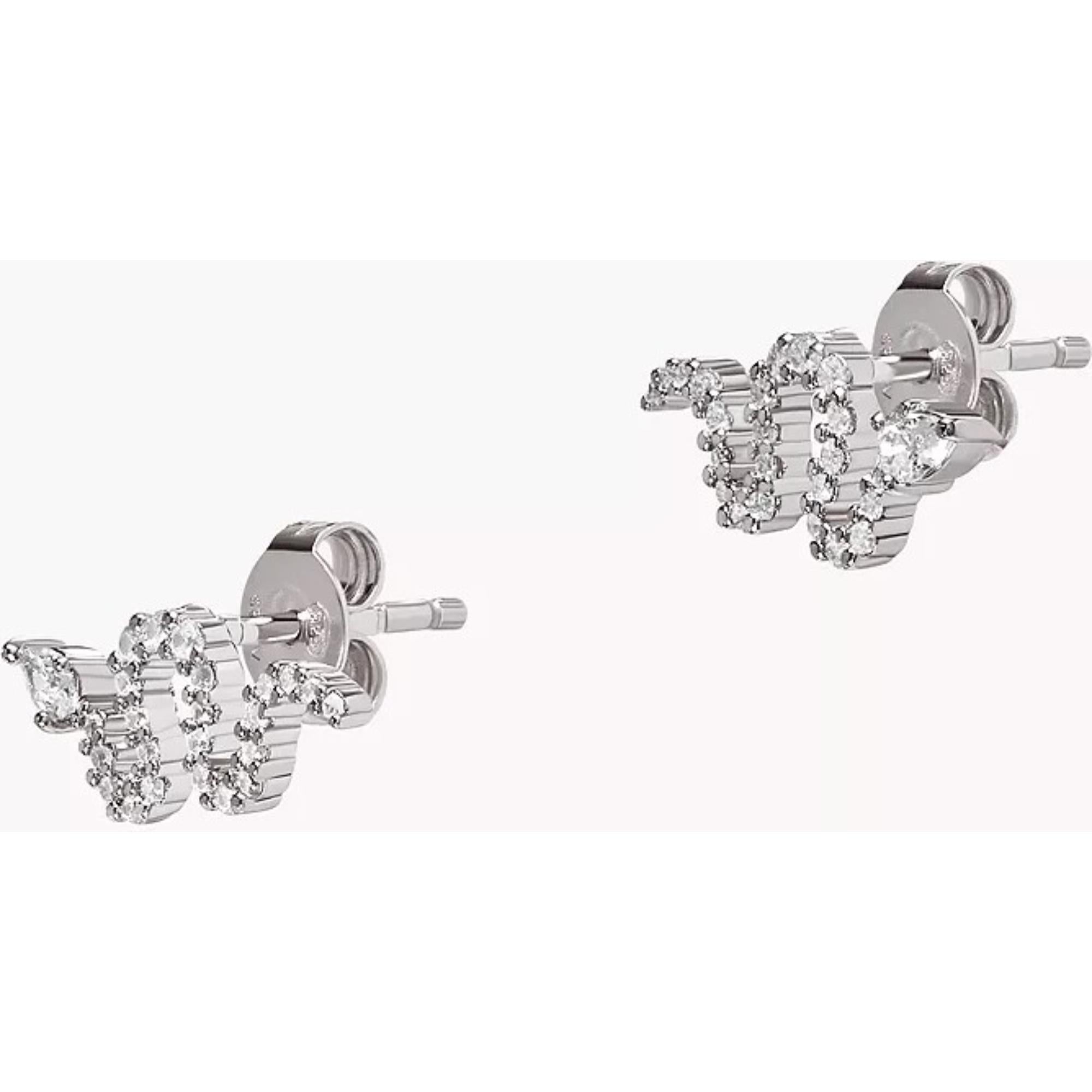 Emporio Armani Women's Silver Sterling Silver Earring EG3612040