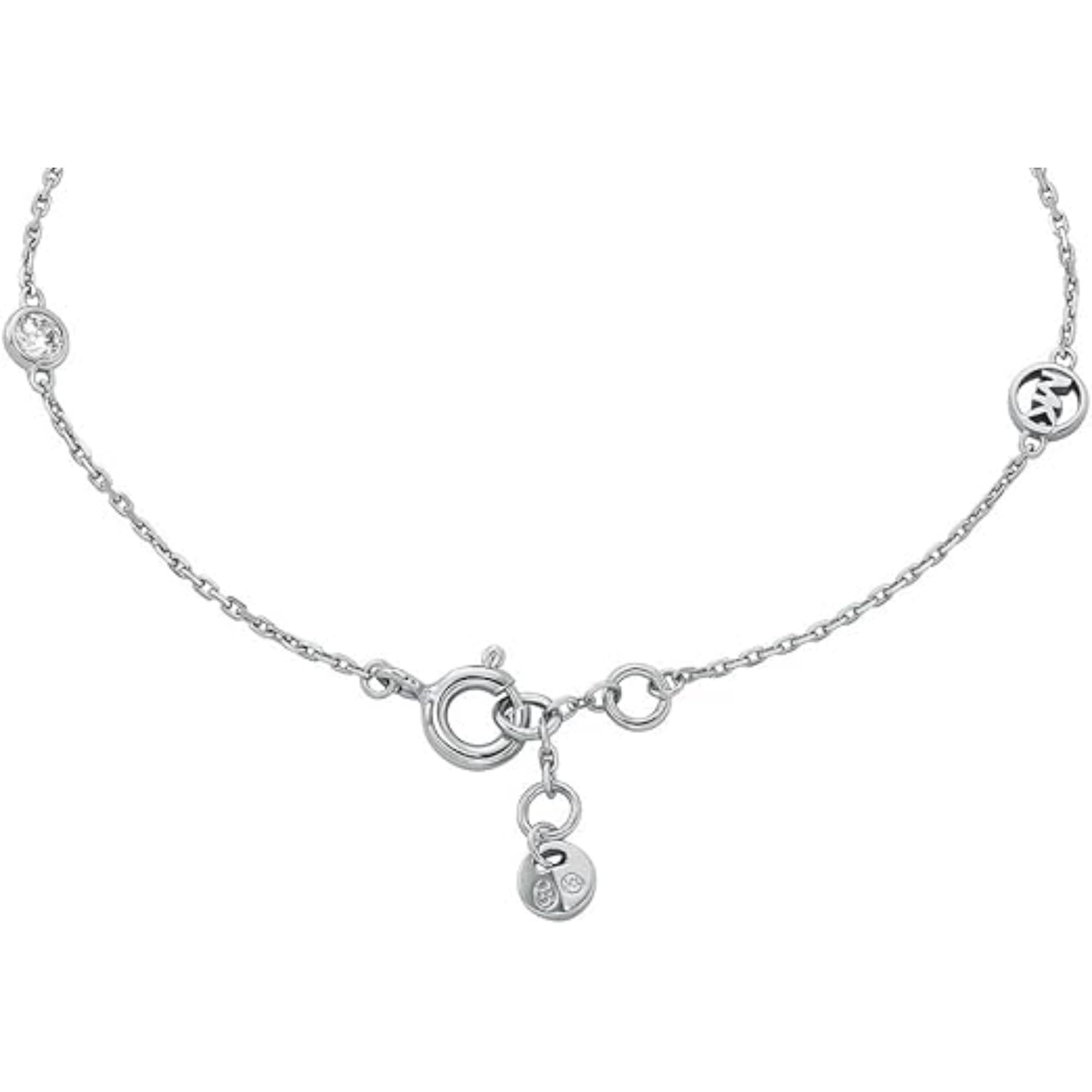 Michael Kors Sterling Silver Station Women's Bracelet  MKC1716CZ040