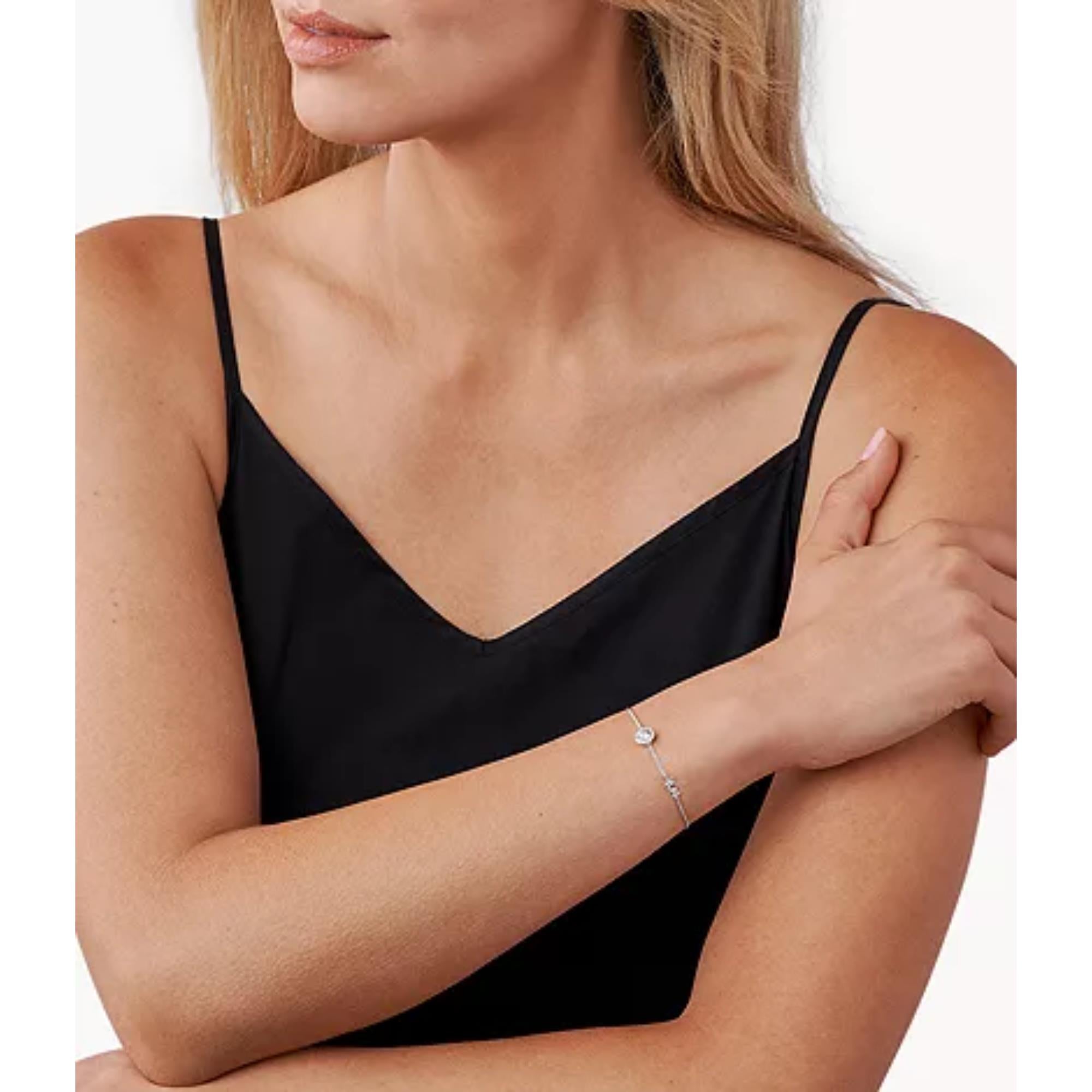 Michael Kors Sterling Silver Halo Slider Women's Bracelet  MKC1206AN040