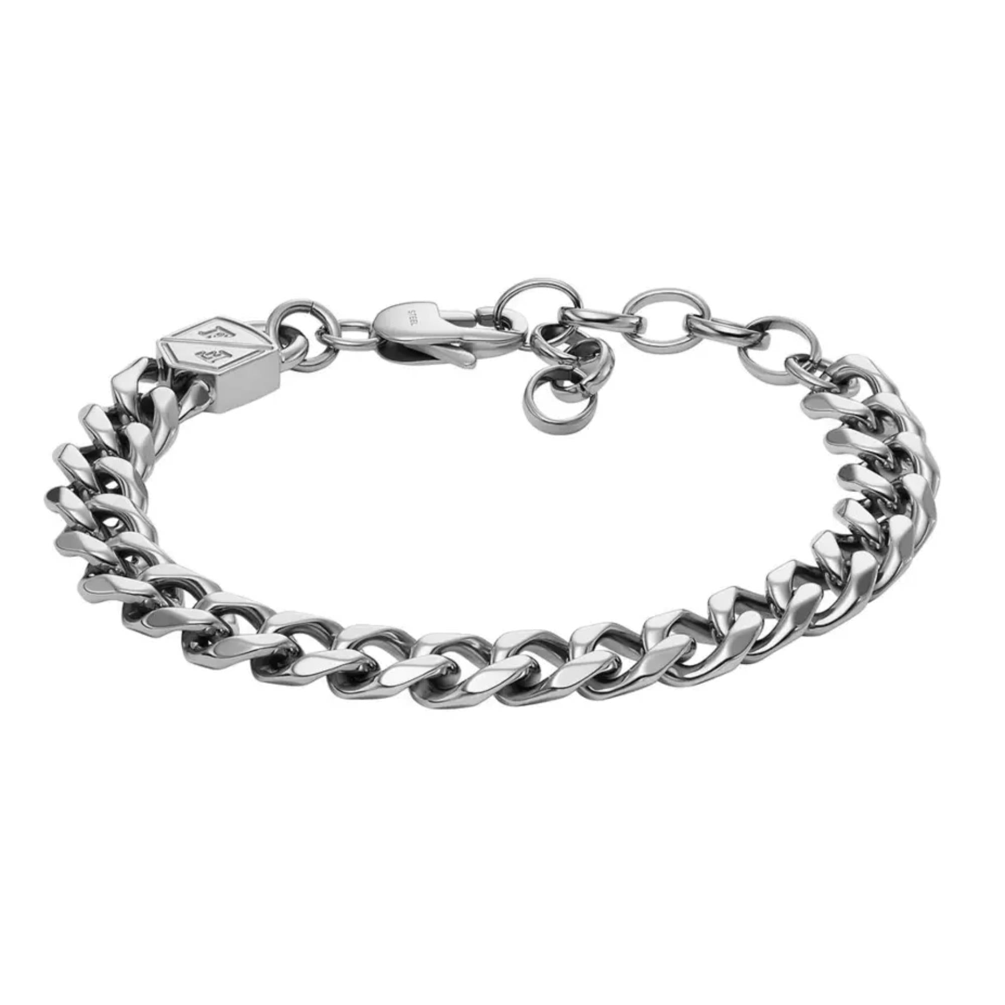 Fossil Unisex Ellis Core Chains Stainless Steel Chain Bracelet JF04615040