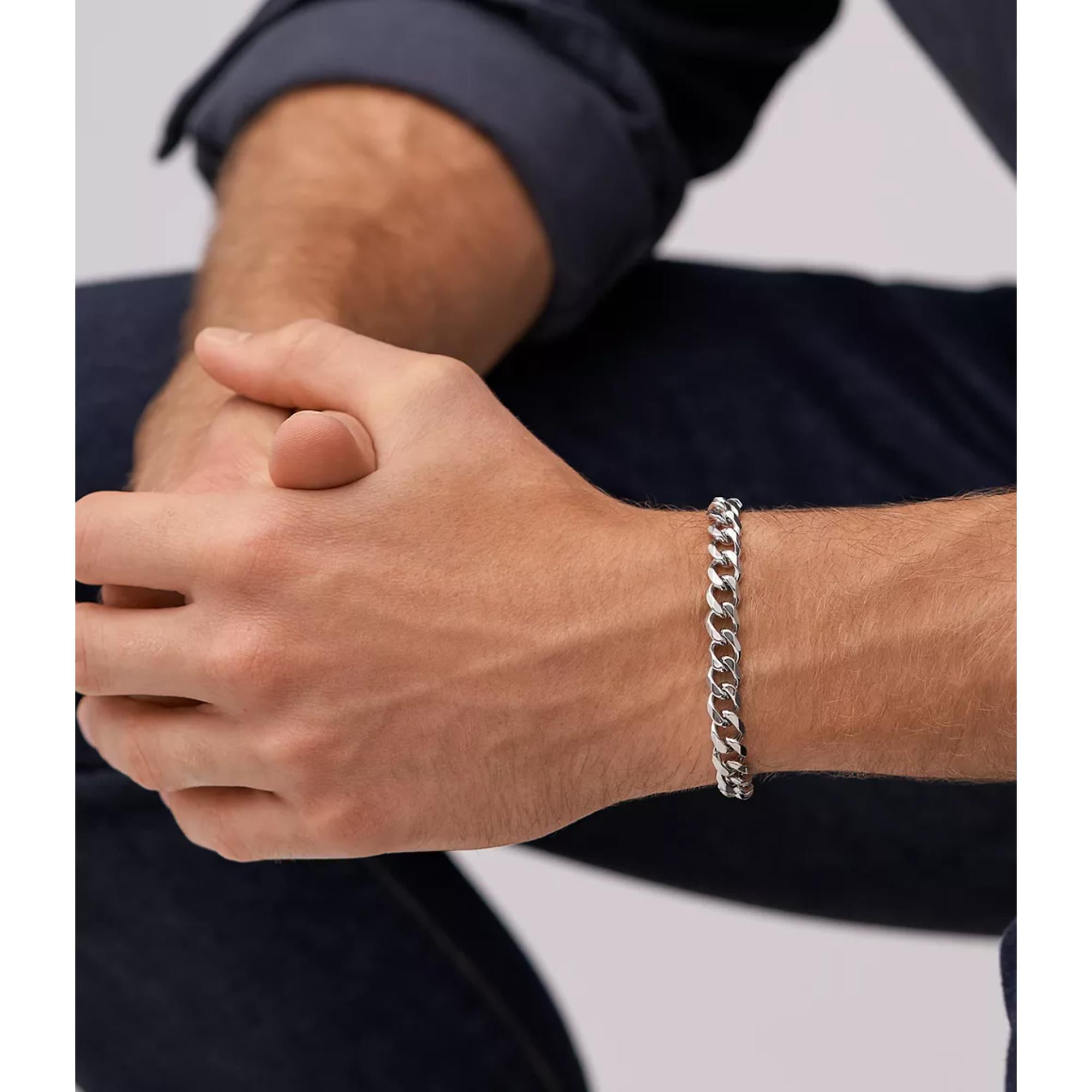 Fossil Unisex Ellis Core Chains Stainless Steel Chain Bracelet JF04615040
