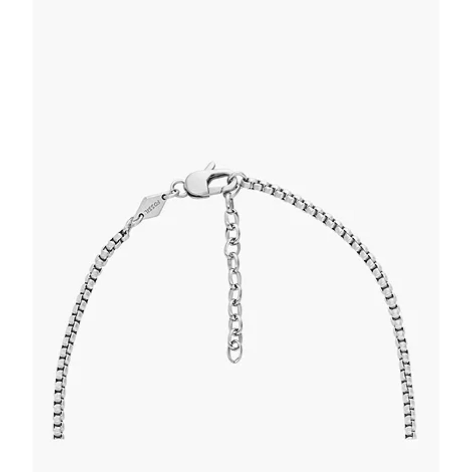 Fossil Unisex Ellis Core Chains Stainless Steel Chain NecklaceJF04505040