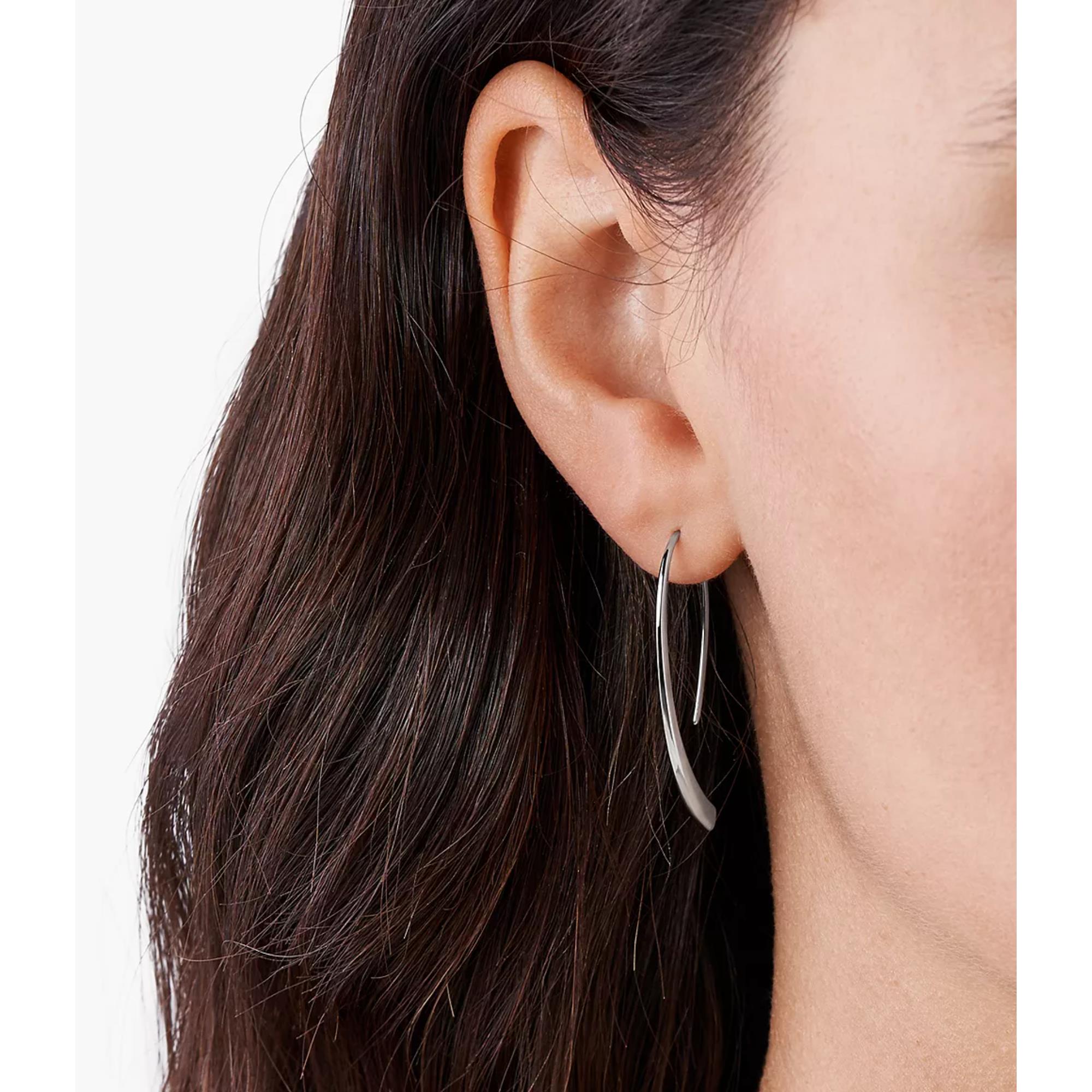Skagen Kariana Silver-Tone Threader Women's Earrings SKJ1057040